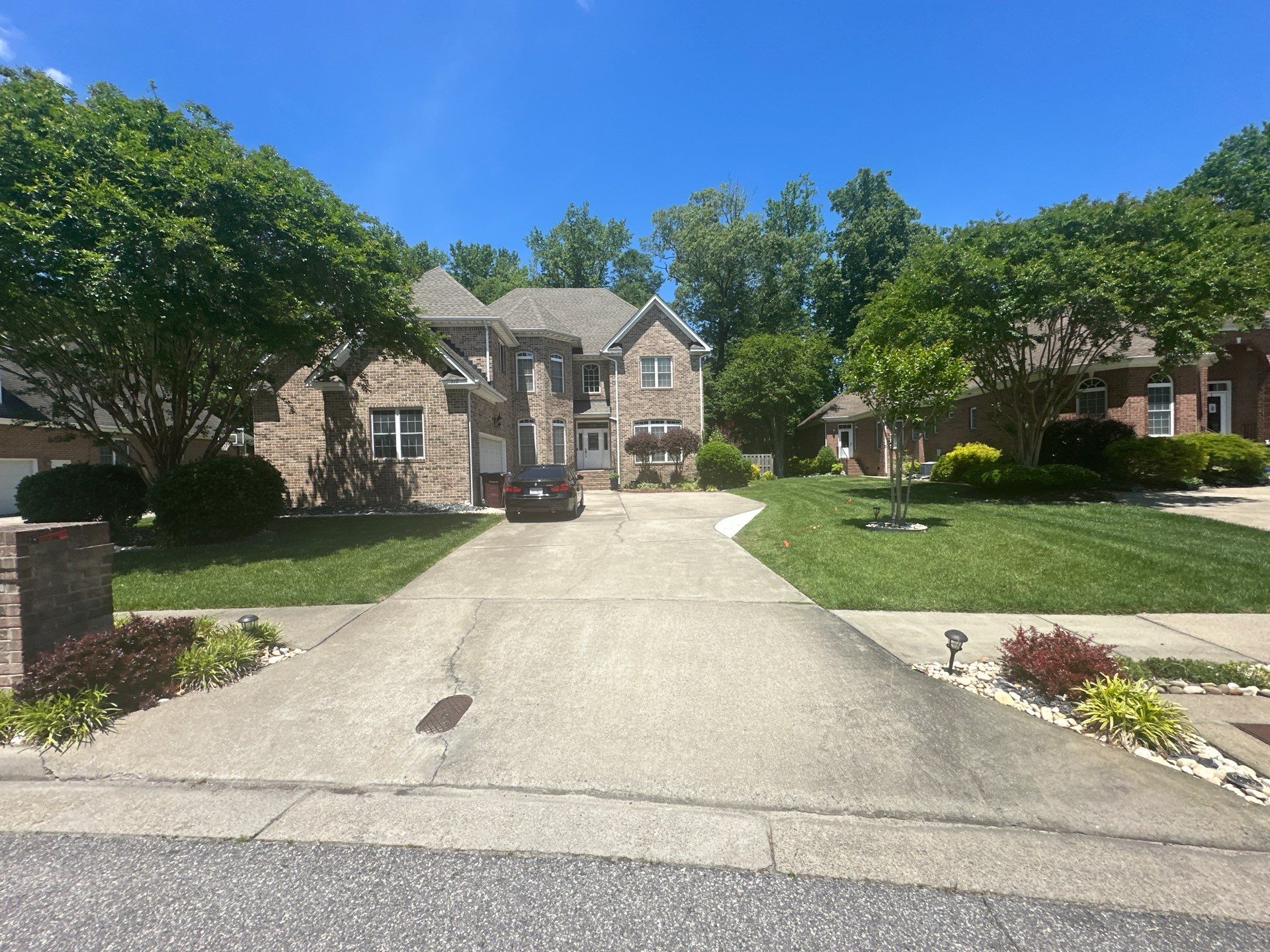 Project in Chesapeake by Sam The Concrete Man Virginia Beach