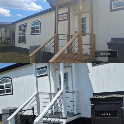 A Modern Makeover for Three Decks in Tyler TX