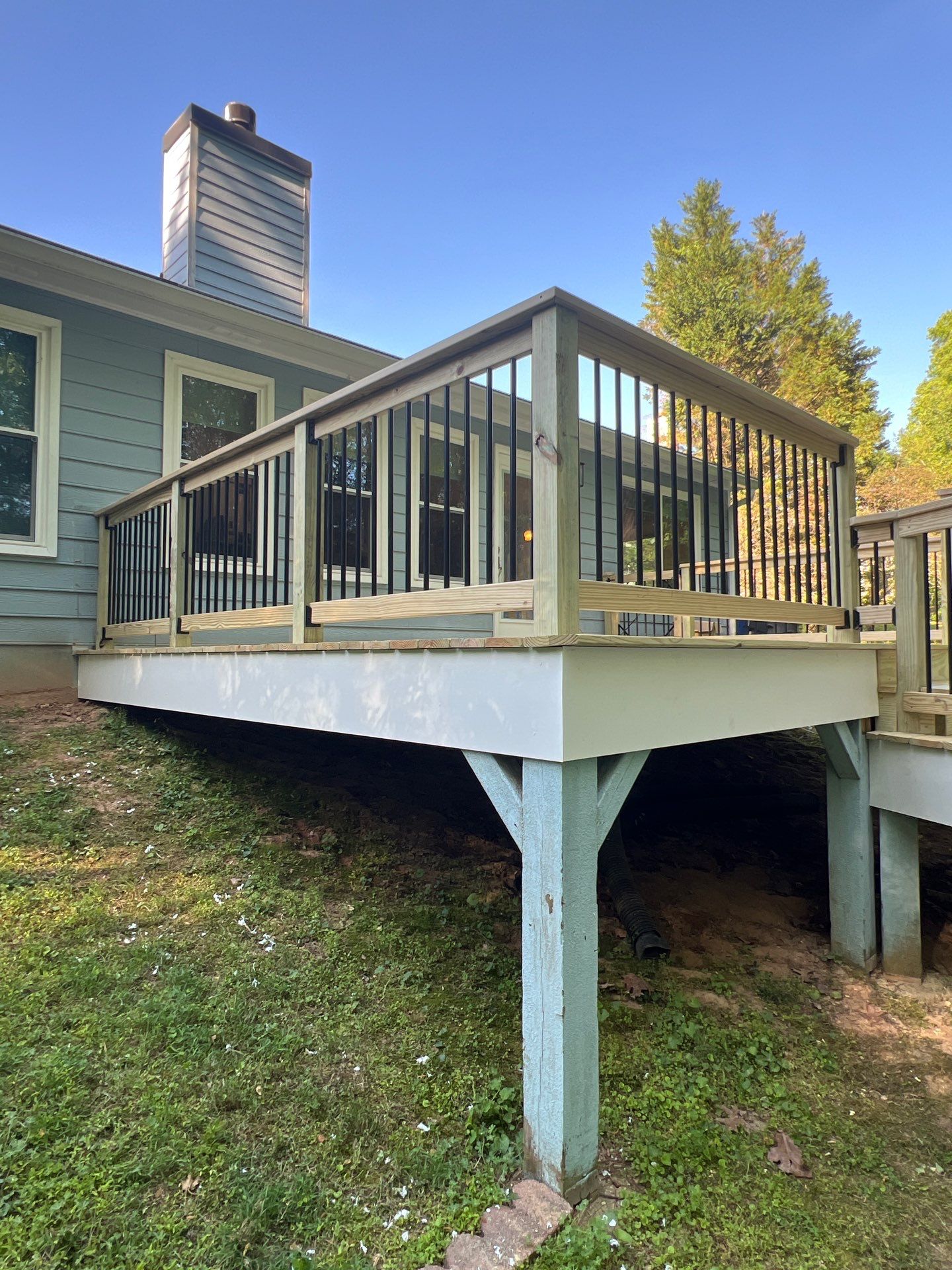 Marietta, GA Deck Resurface using Pressure Treated Pine by Nelson Exteriors 