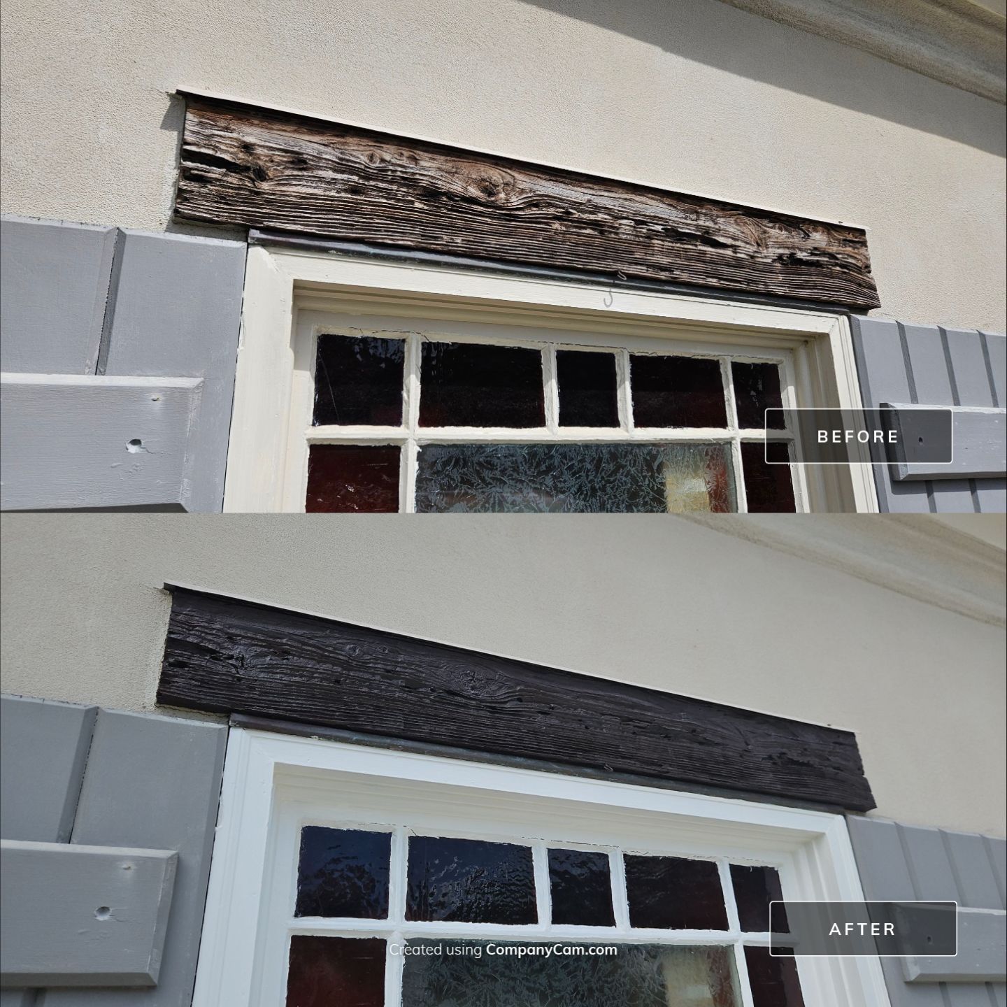 Alex Martin Exterior Stainwork by Freshcoat