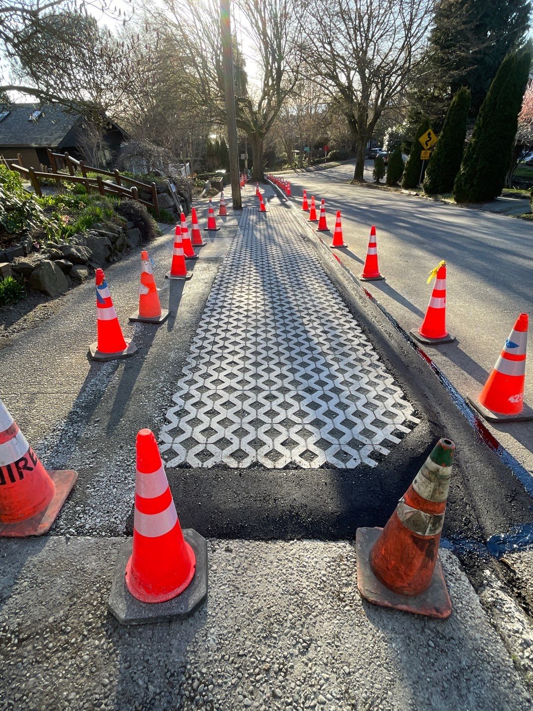 Russell | Turfstone Pavers Driveway  by Jireh Asphalt & Concrete Inc 