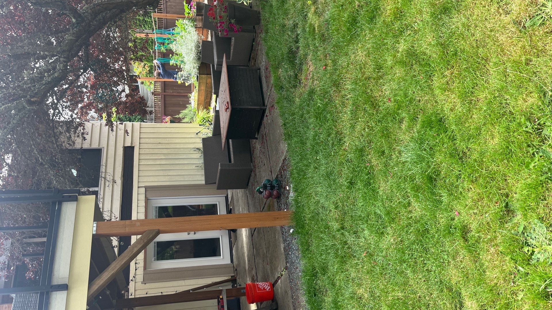 Concrete Back Patio Renovation | Edmonds  by Jireh Asphalt & Concrete Inc 