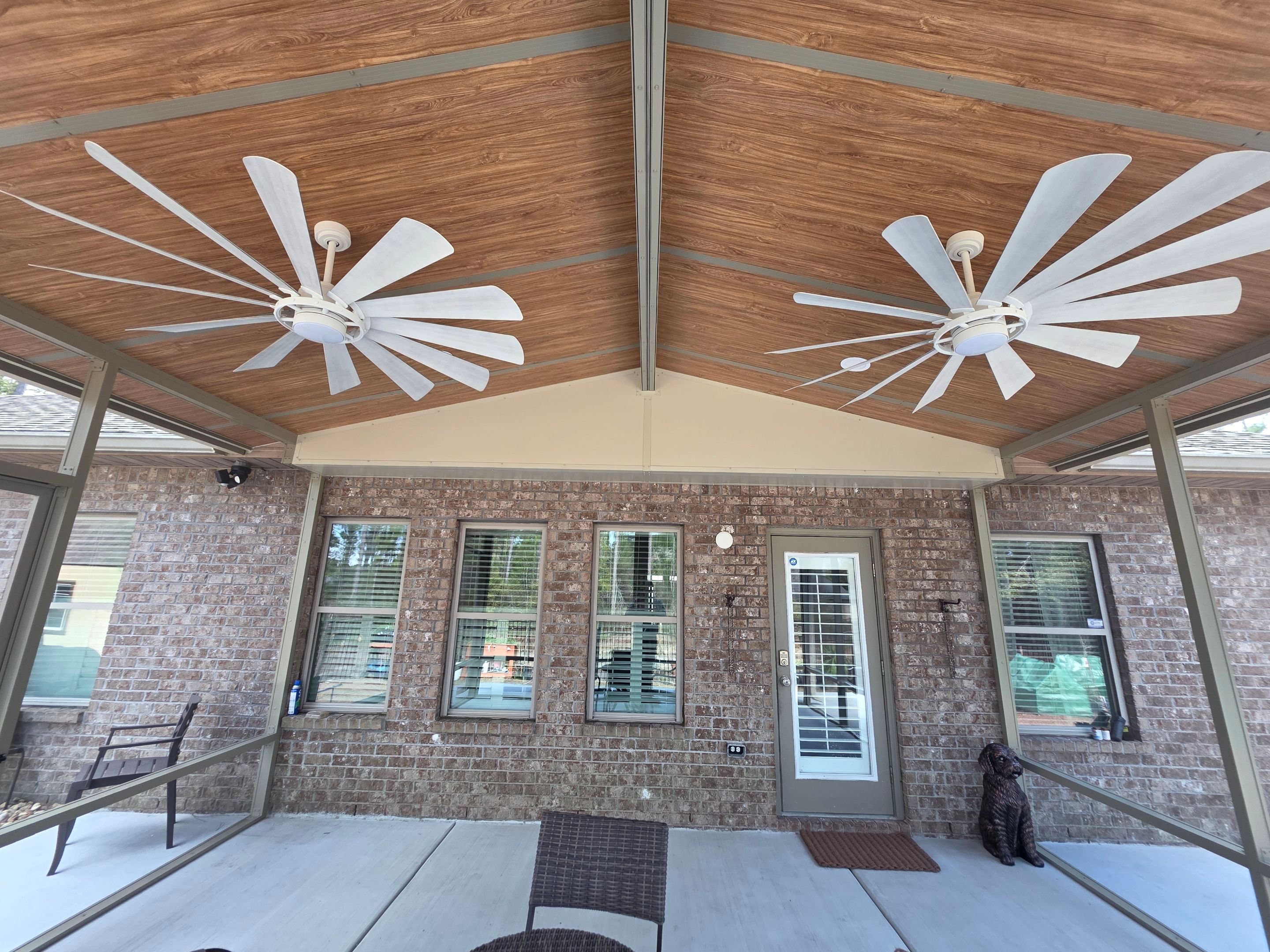 Steelwood Cathedral Screen Room by Titan Sunrooms
