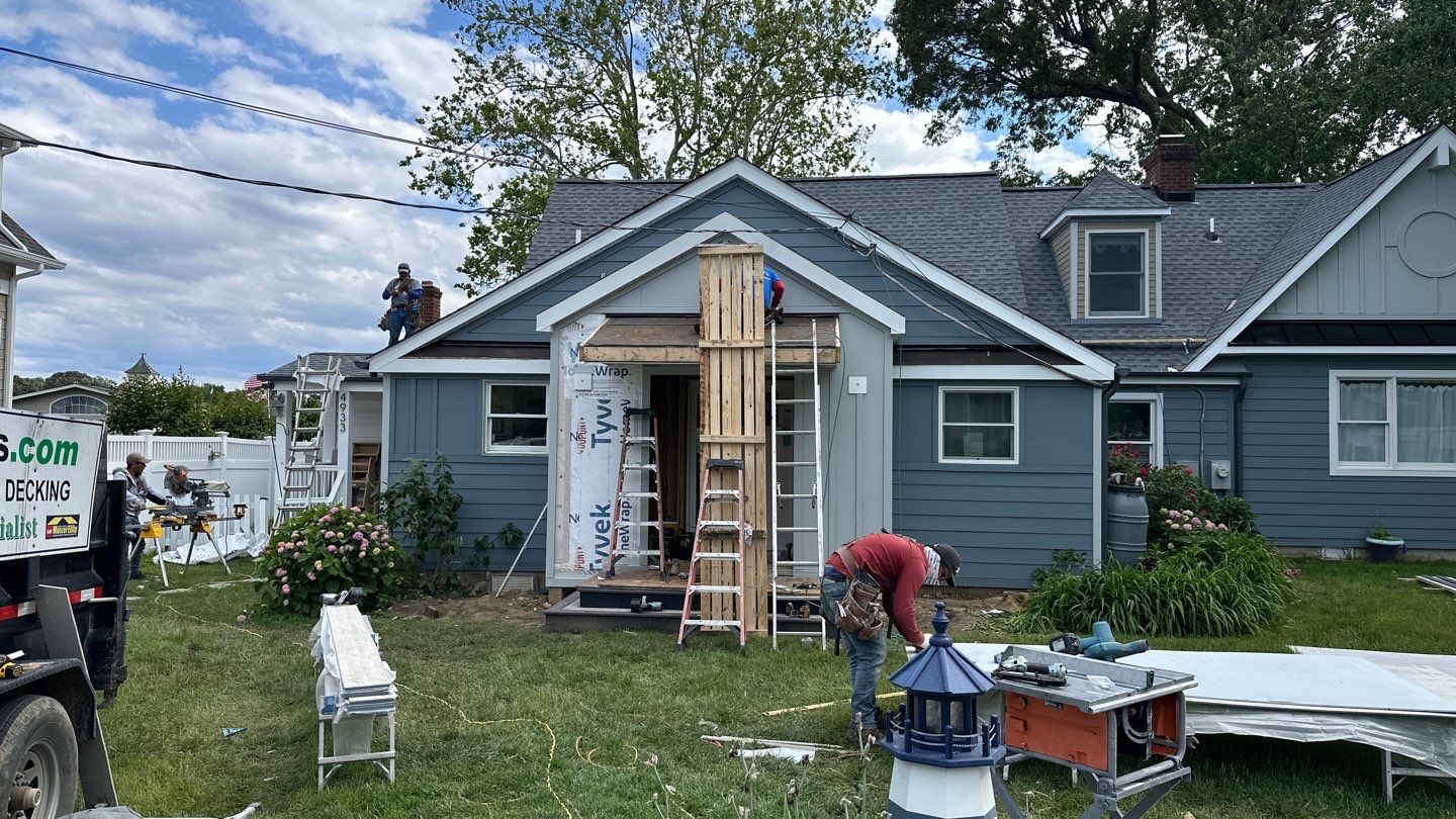 Siding Installation using JH Batten Smooth, JH Smooth Plank STMT, and JH Panel Smooth by ExteriorPros