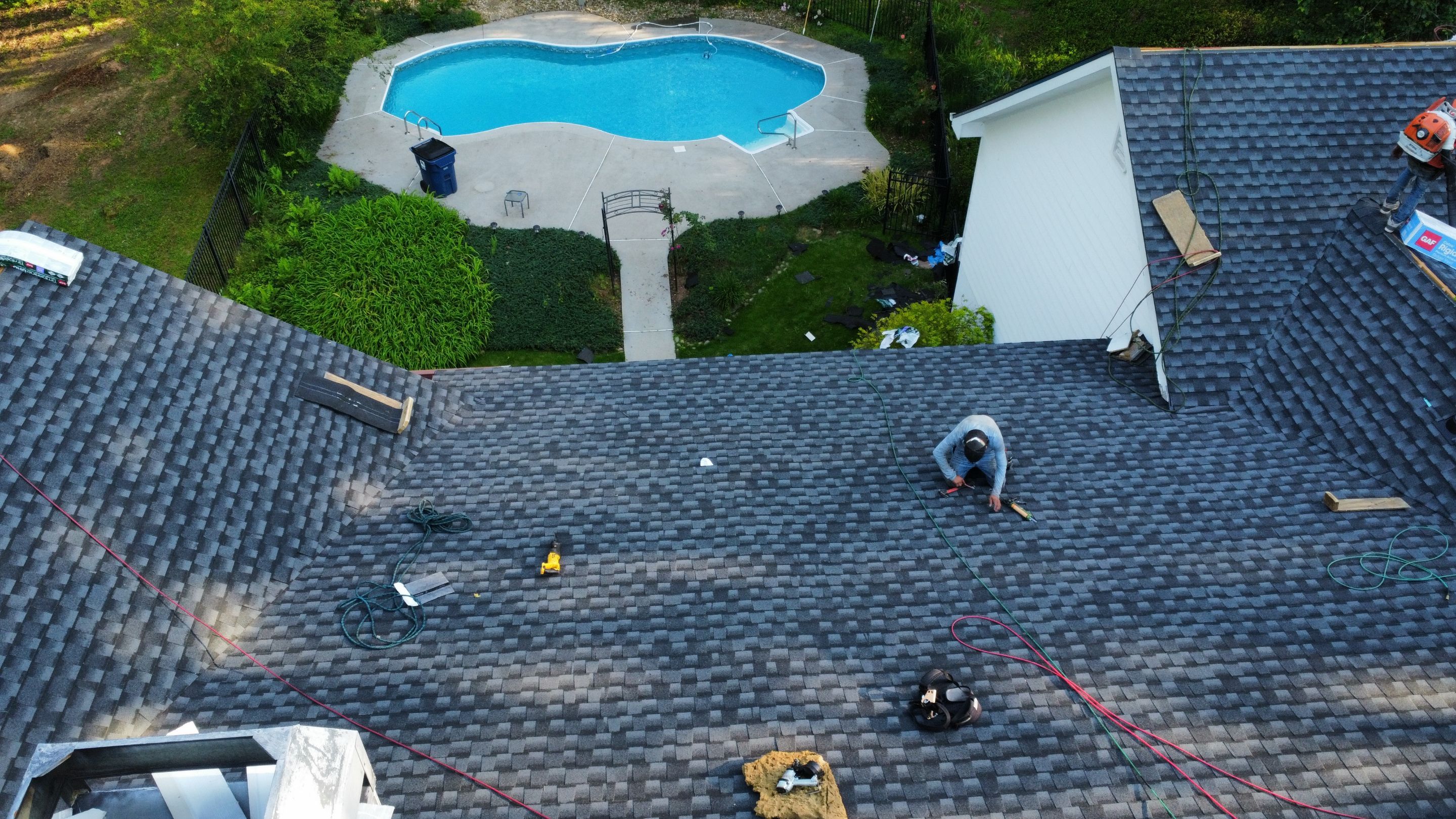 Canton, GA Roof Replacement GAF Timberline UHDZ Charcoal by Reset Roofing