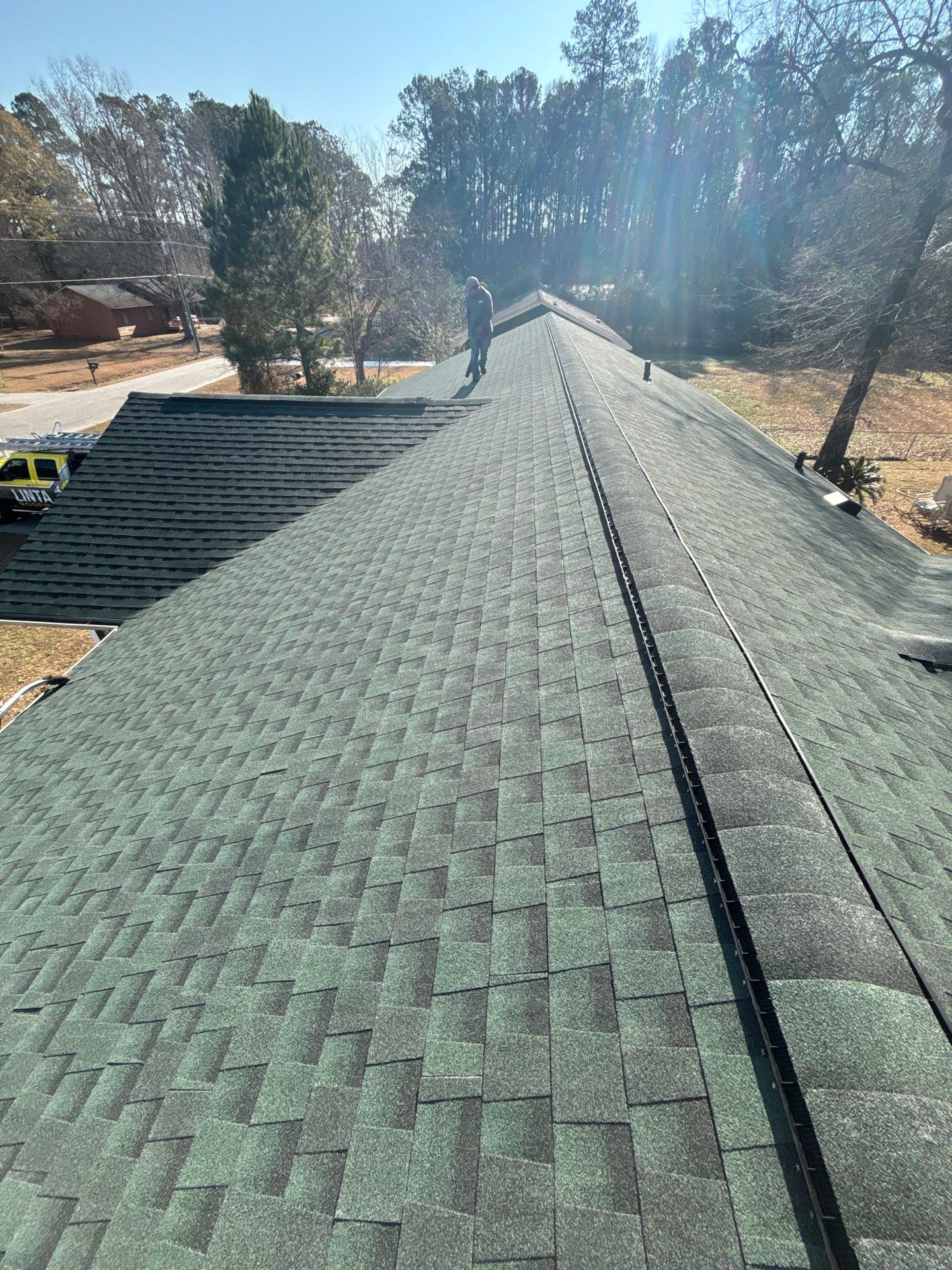 GAF HDZ - Hunter Green by Linta Roofing