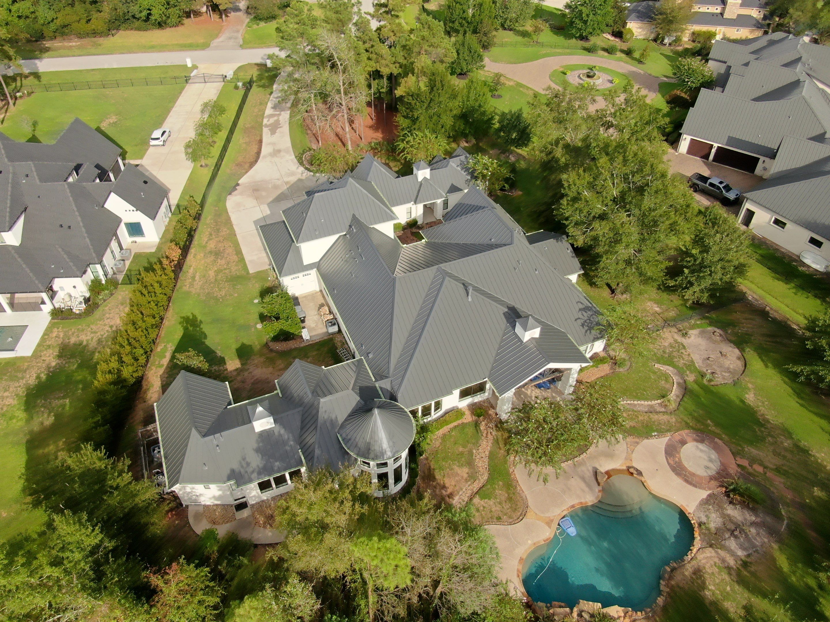 Standing Seam Project - Spring, TX by Hartland Roofing & Construction