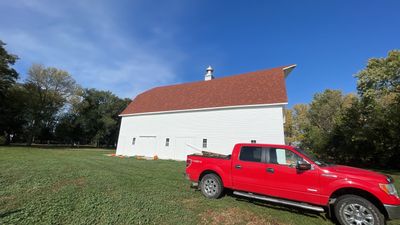Barn Reroof using Owens Corning Duration Terra Cotta