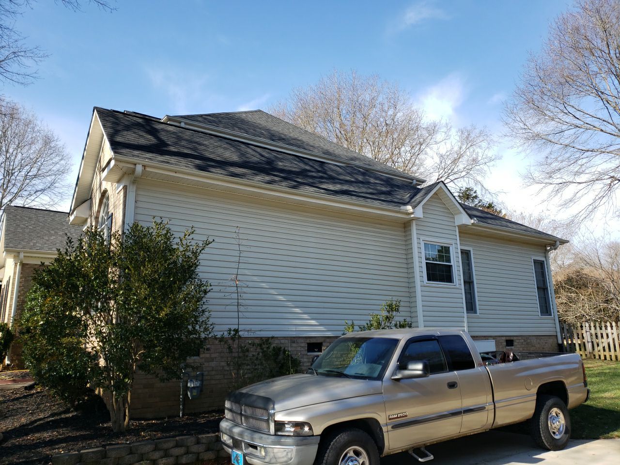House Wash using cleaner by Power Wash Masters LLC