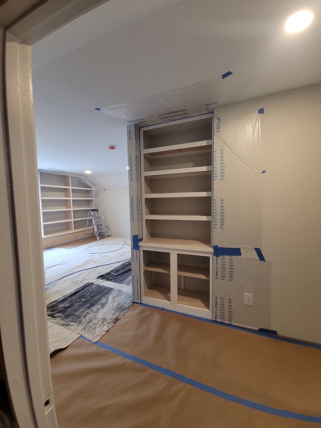 From Rafters to Retreat: An Attic Transformed with a Luxe Bath Escape by Elite Remodeling and Design LLC