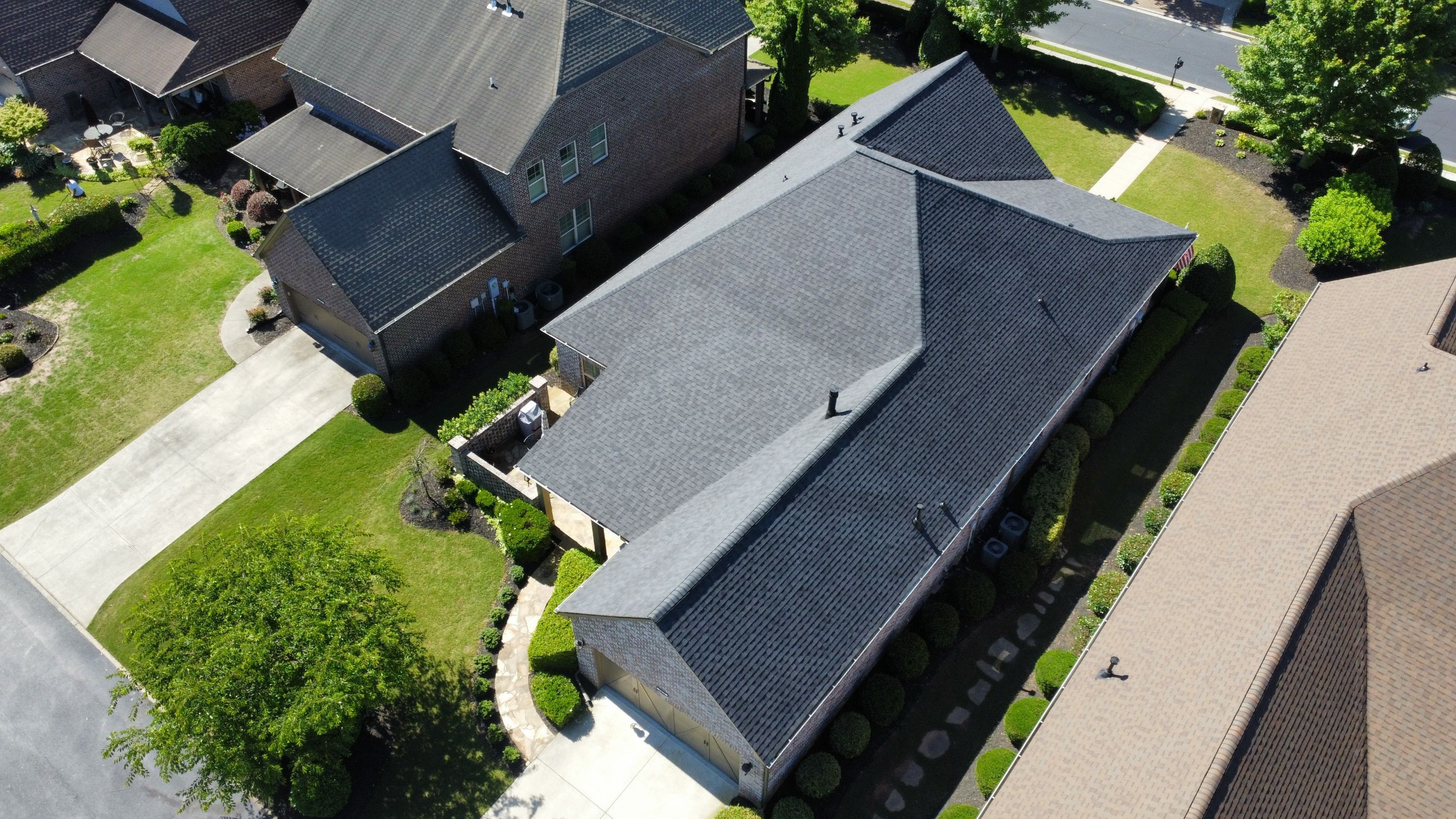 Cumming, GA Roof Replacment CertainTeed Landmark Moire Black by Reset Roofing