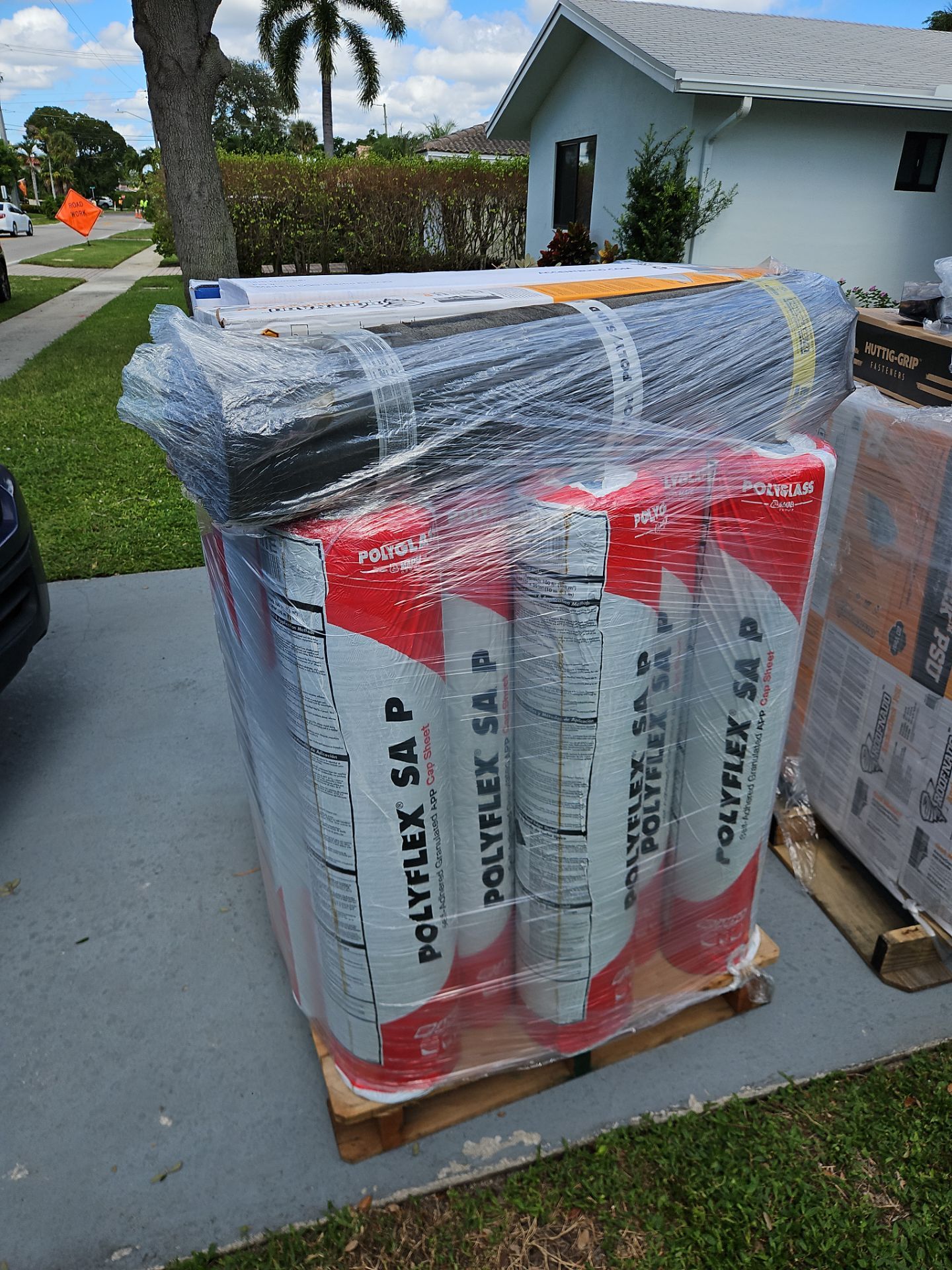 Residential Roofing Installation using 1" Nail strip metal roof by BLUES BROTHERS CONSTRUCTION CORP