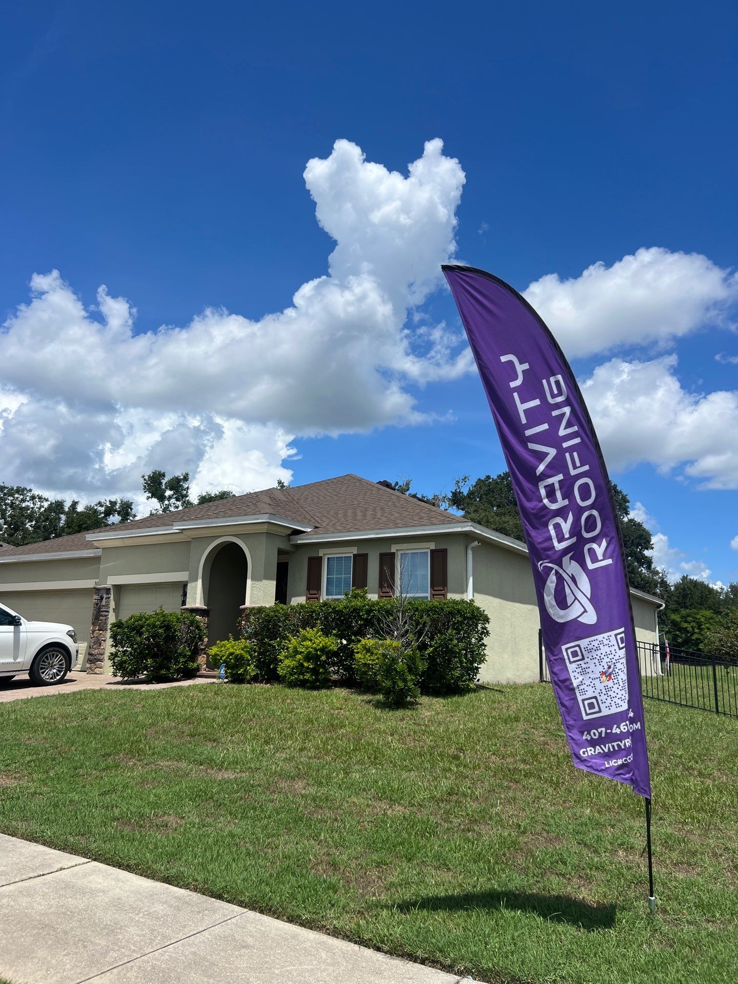 Project in Groveland by Gravity Roofing LLC