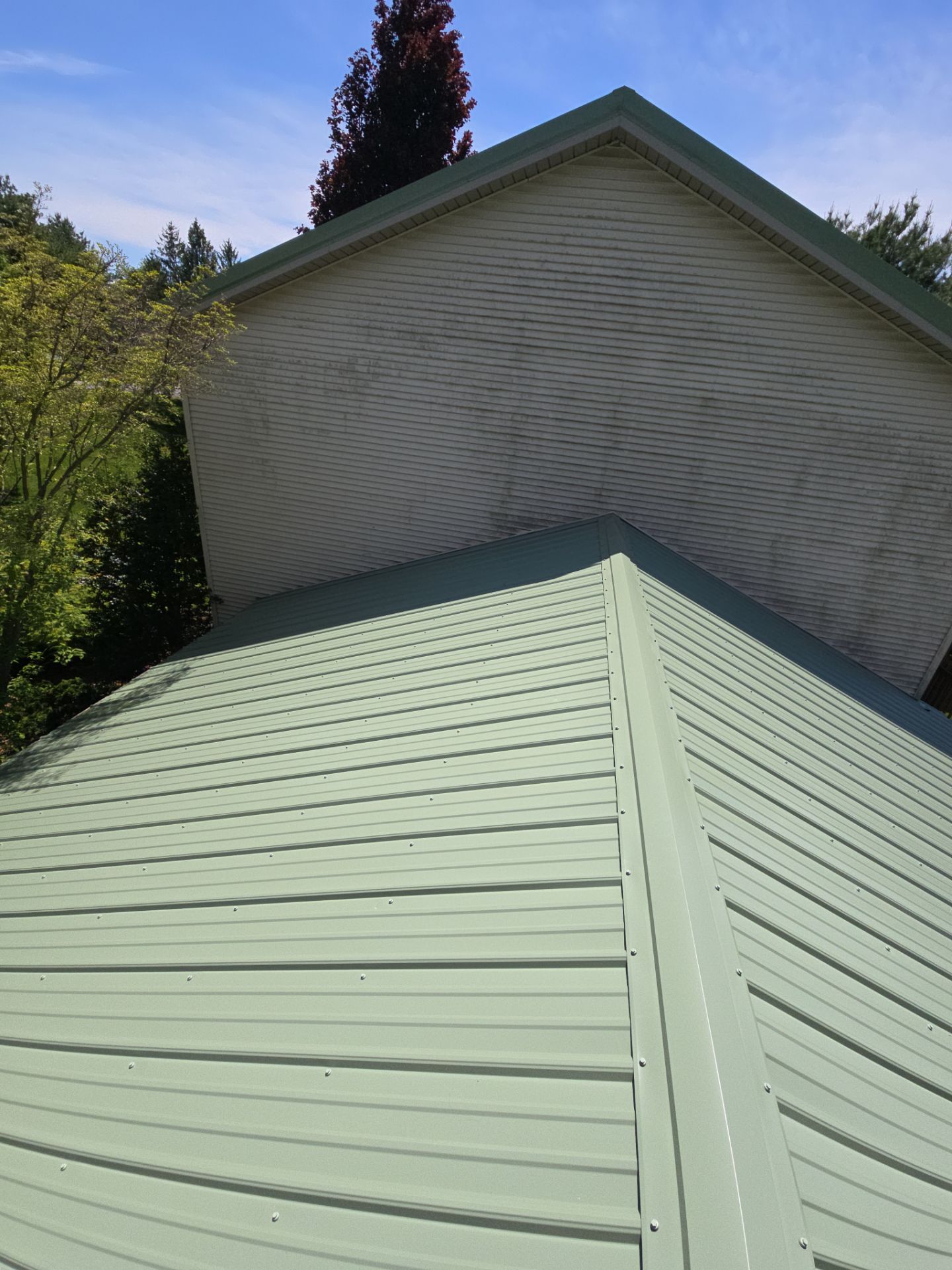 April Taylor Full Metal Roof Installation  by Good Hands Roofing