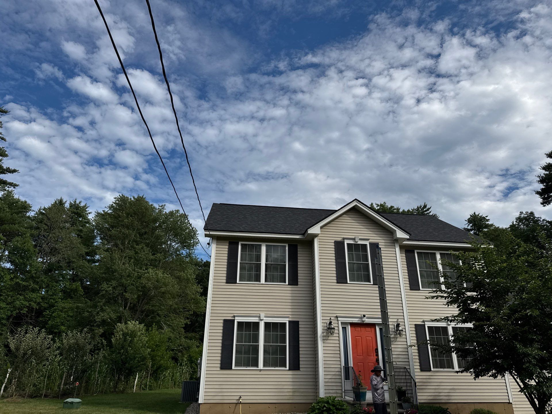 Premium Roof Replacement in Auburn, NH | Owens Corning Onyx Black by Compass exteriors