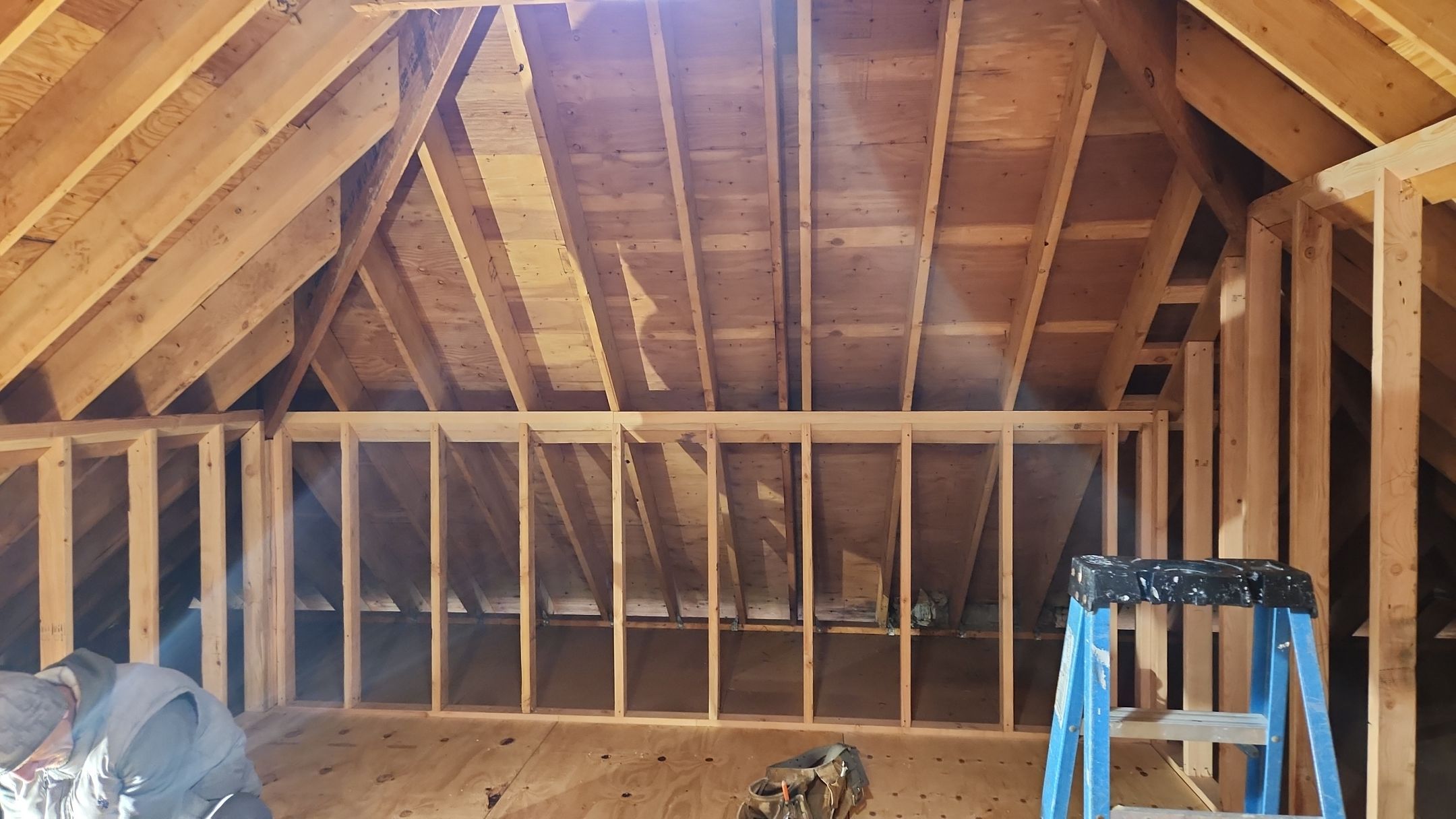 Stunning Attic Renovation  by DiGiorgi Roofing and Siding Inc