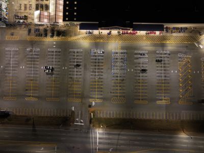 Parking Lot Re-stripe for Lowes