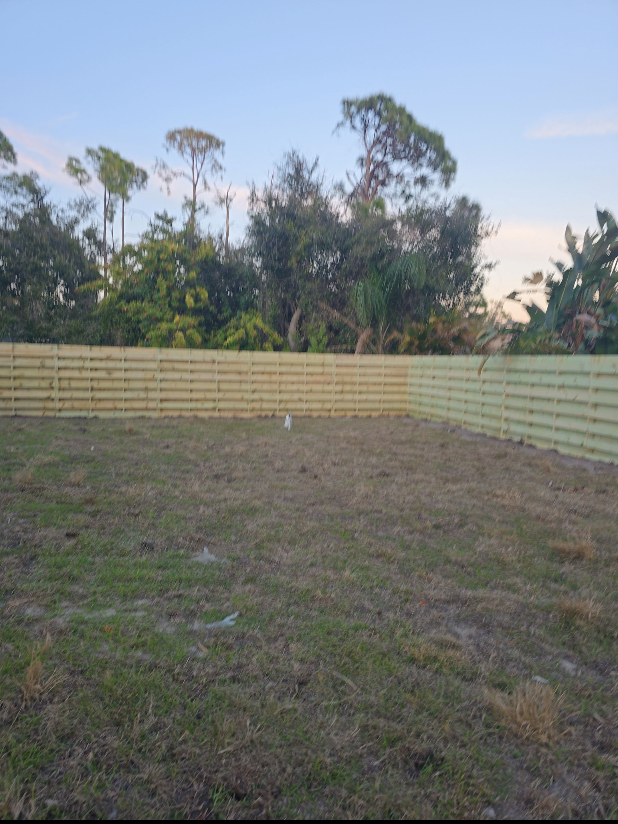 Horizontal Wood Shadowbox in North Port by True Fence LLC