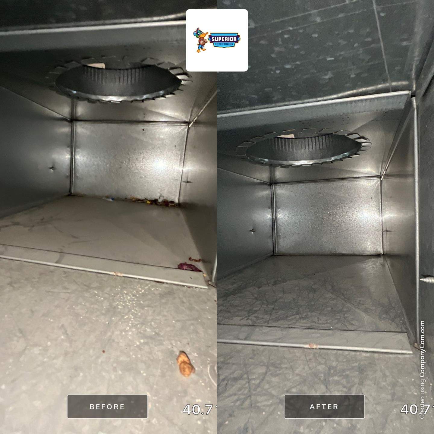 Air Duct & Dryer Vent Cleaning With a Vacuum Truck in Cranberry Twp, PA by Superior Air Duct Cleaning