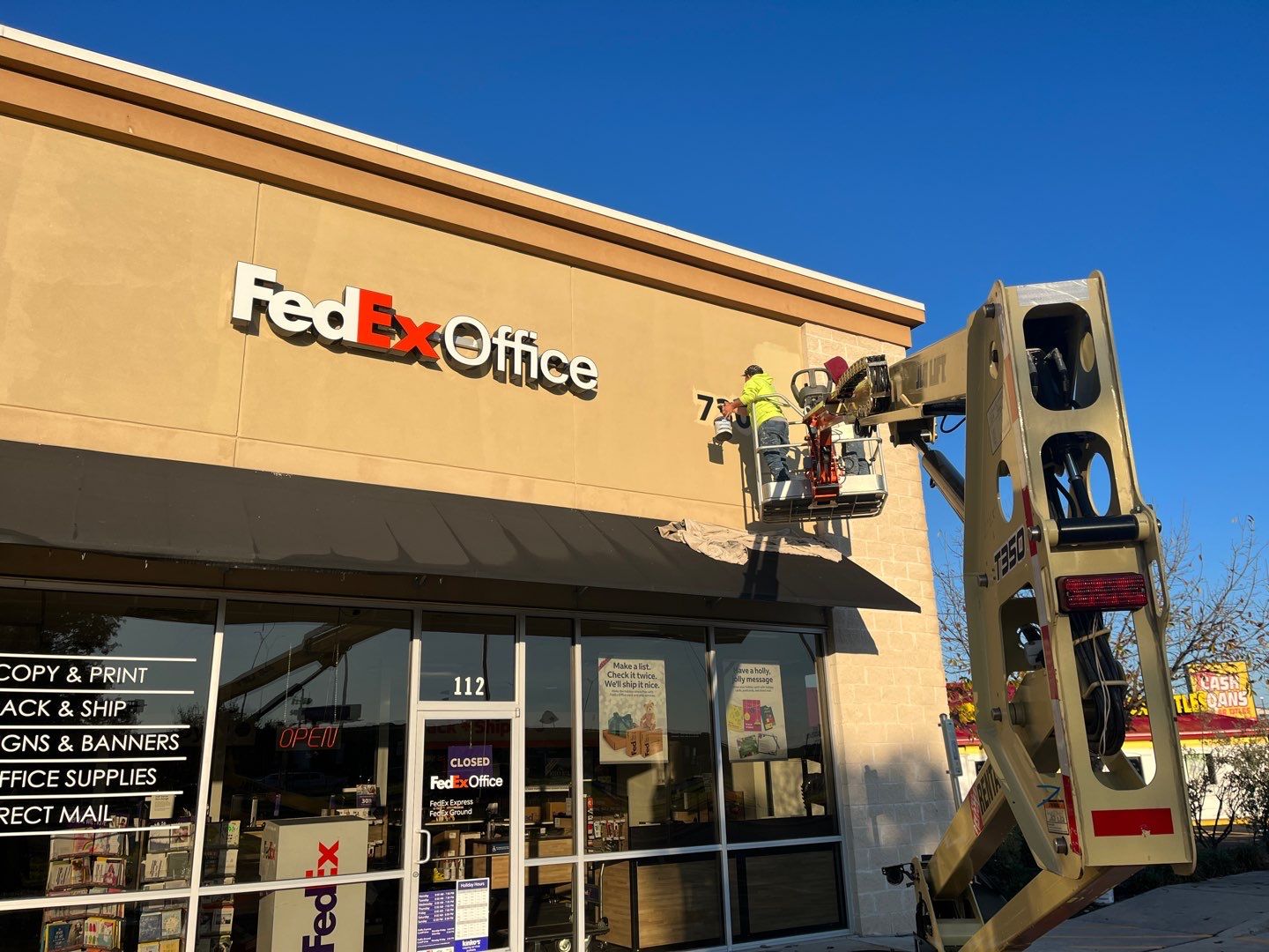Storefront Revival: Transforming Business Exteriors with a New Coat of Brilliance by 360 Painting Central Texas 