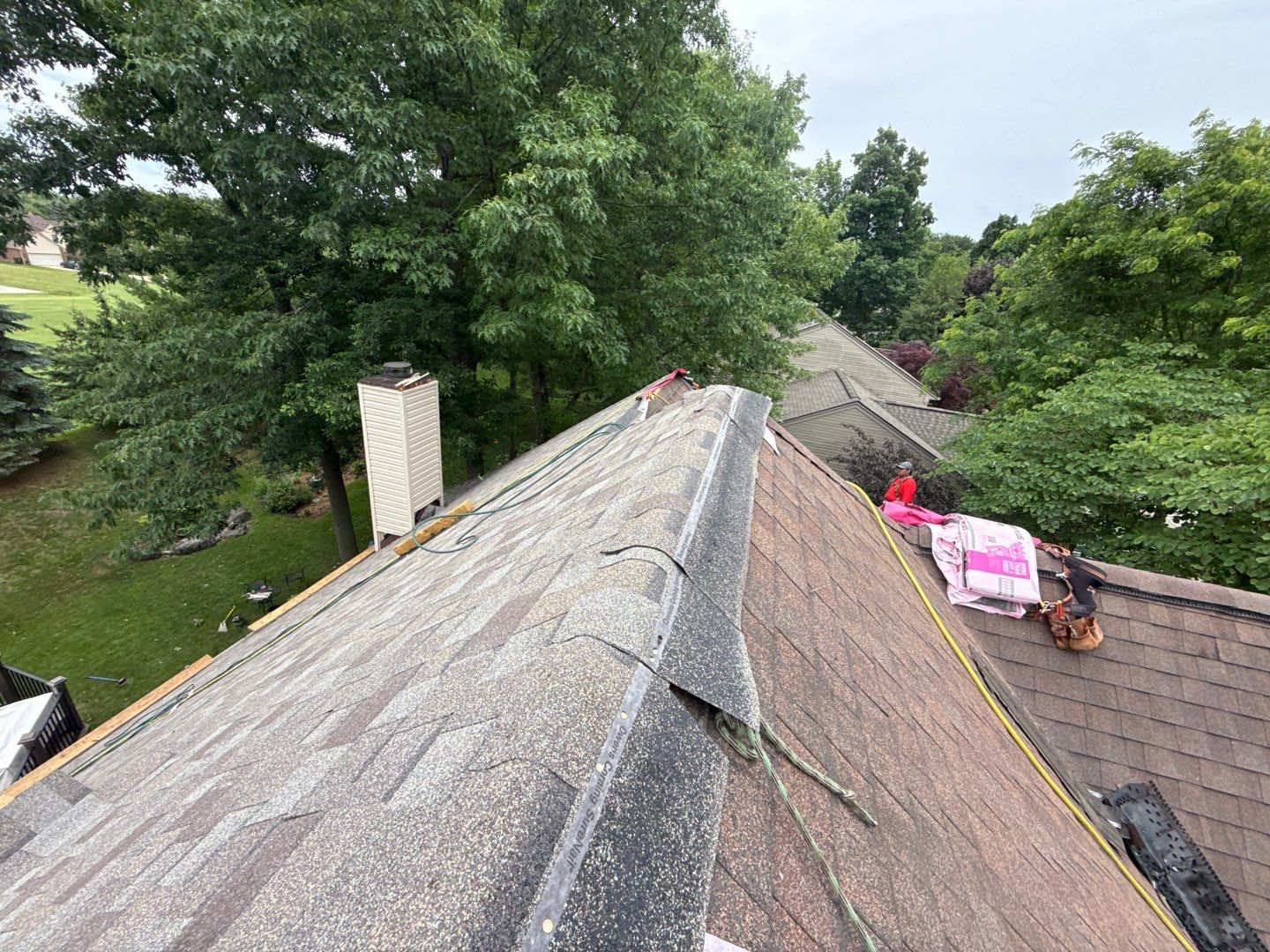 Roof Replacement using Owens Corning Duration Flex by 180 Contractors