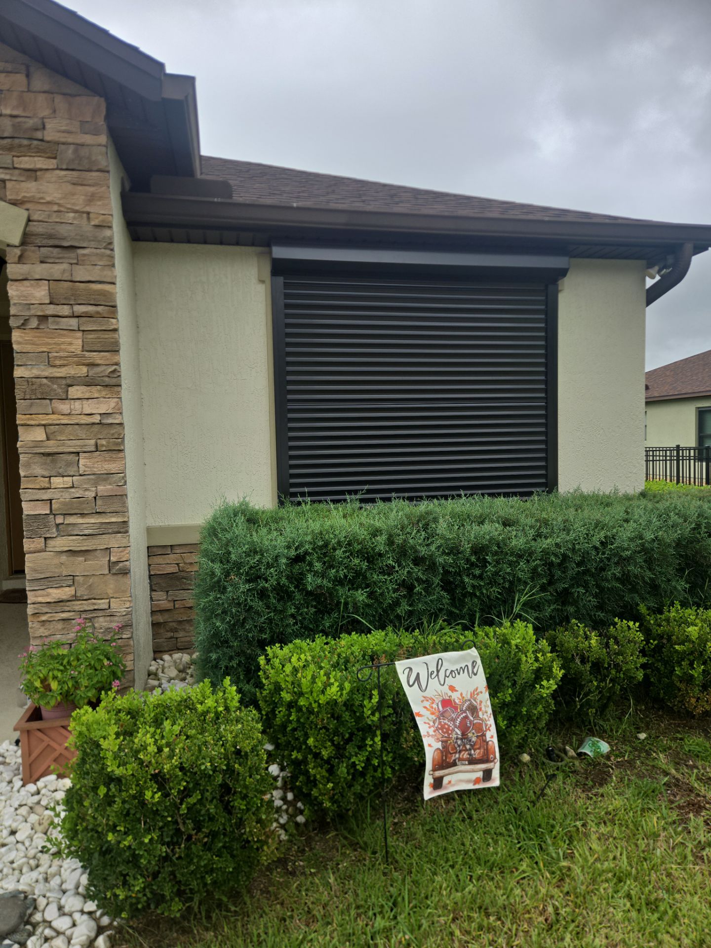 Bronze Roll Shutters by Smart Guard Shutters