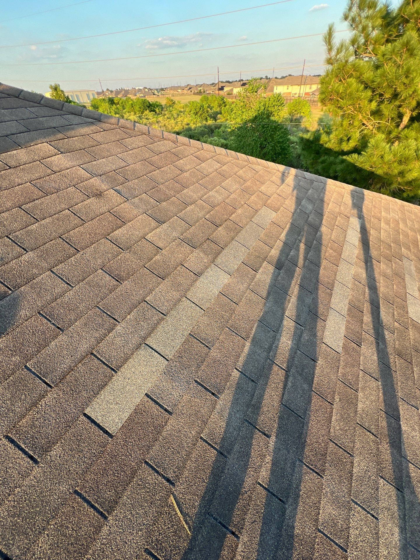 Hail Damage using Owen's Corning Duration (Lifetime) Shingles by Roof Repair Company