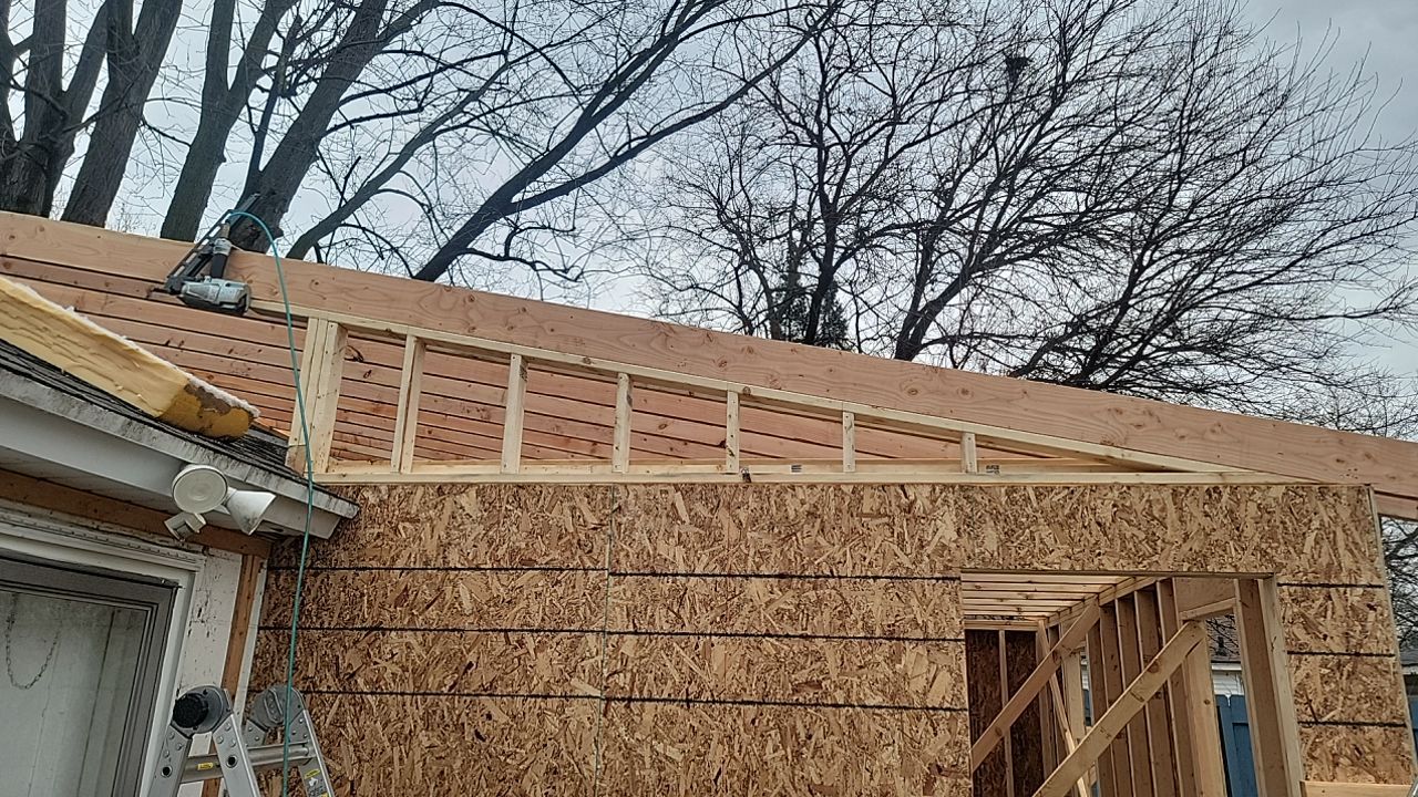 Garage Addition by Avalon Roofing and Exteriors