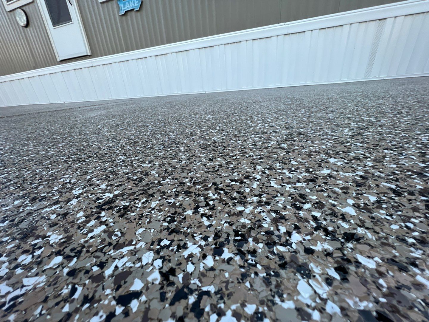 Patio Installation using Desert Sand by Your1DayFloor.com