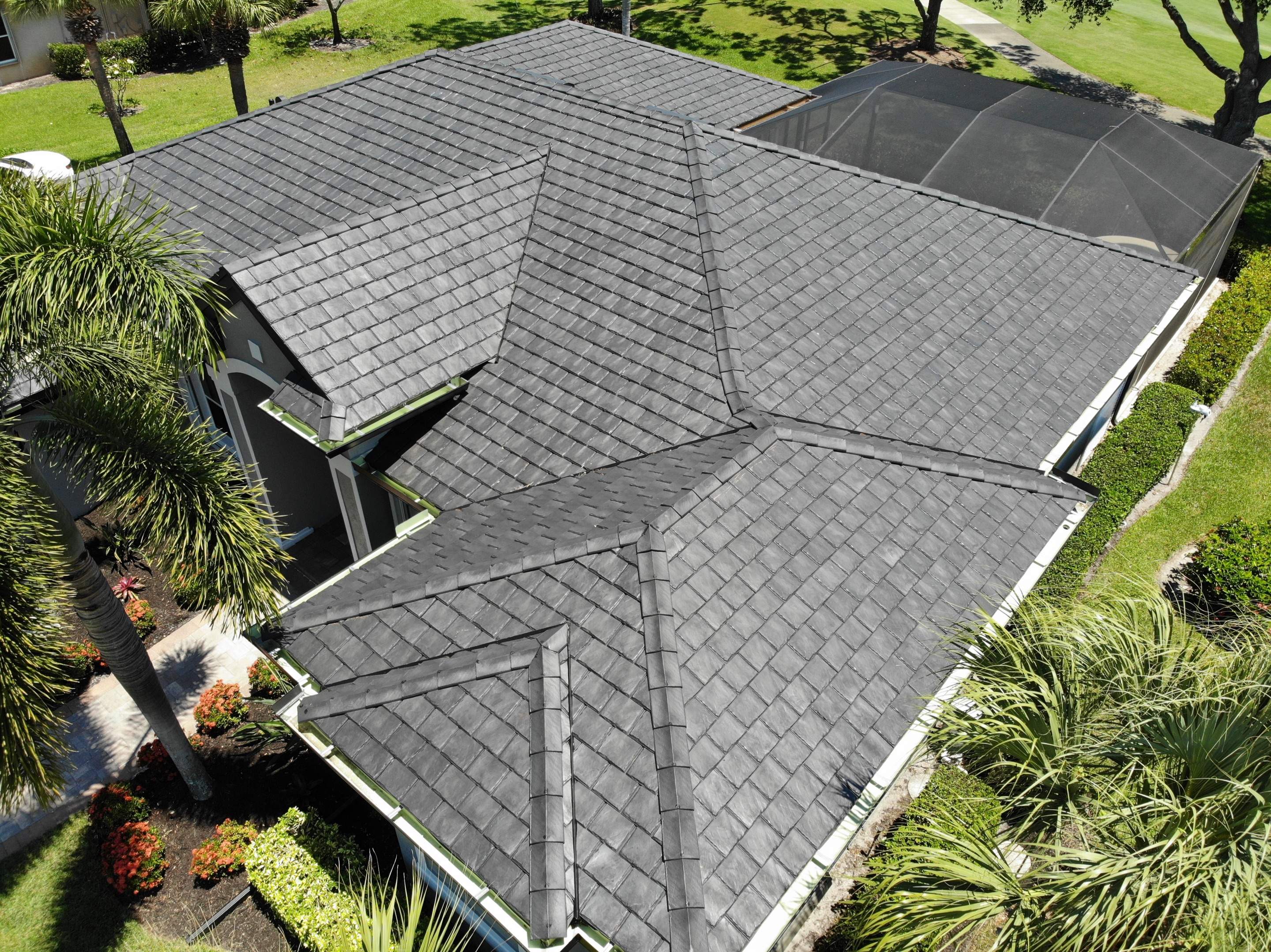 Residential Roofing with Brava Composite Slate by International Roofing