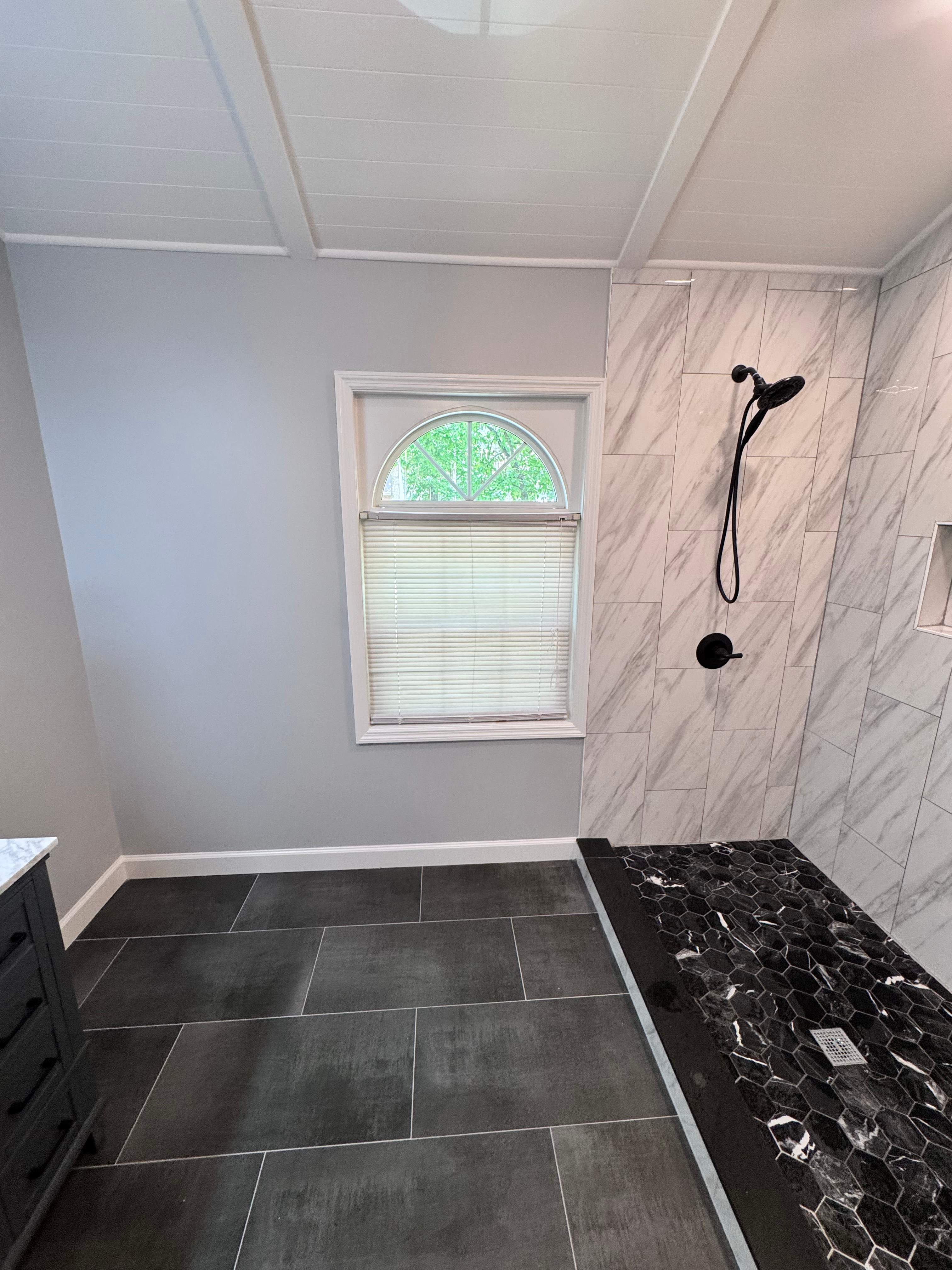 Master bathroom renovation by Prudencio