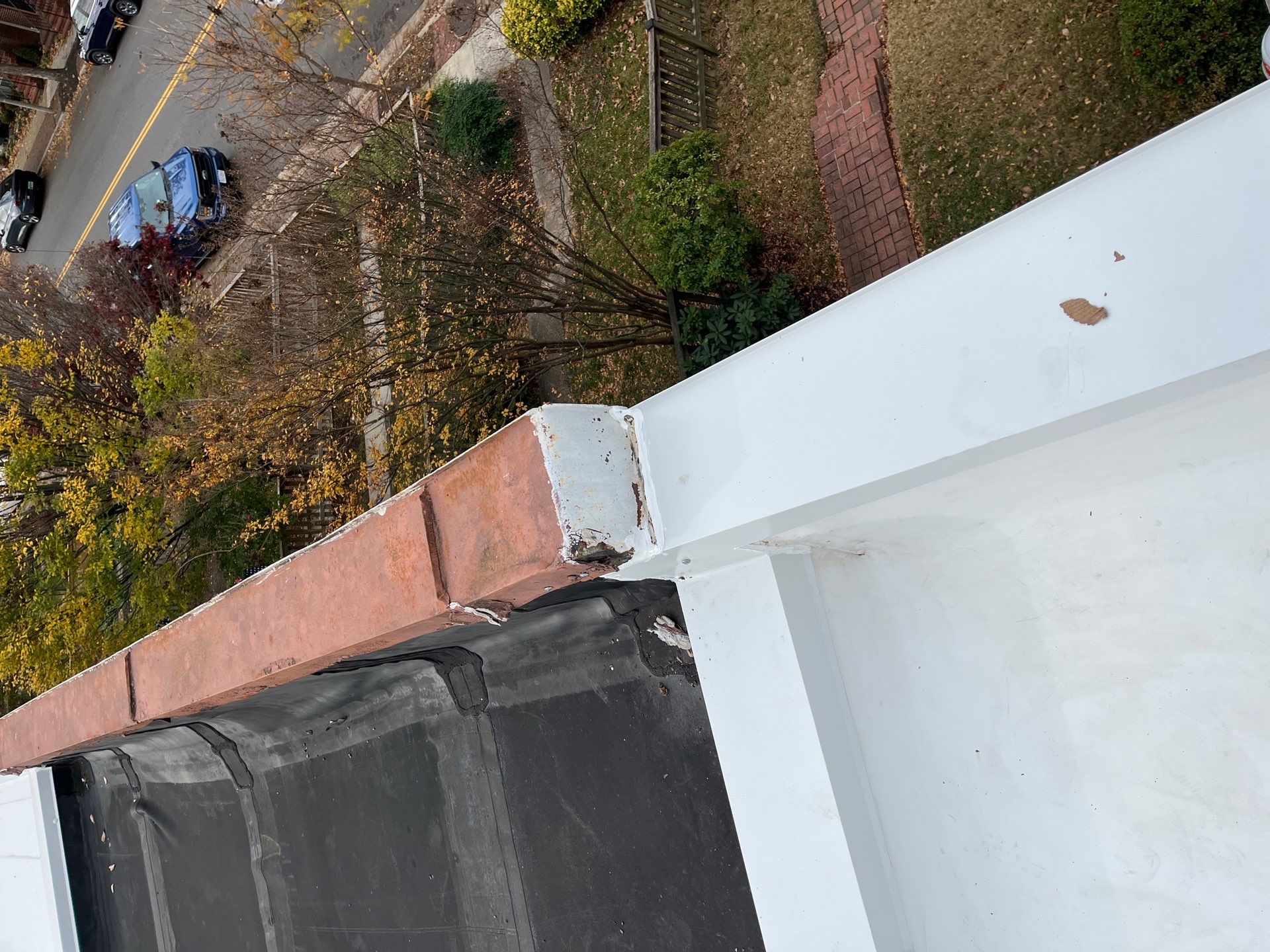 Alexandria: Residential Flat Roof Replacement with Mule Hide TPO Membrane by RM Banning, Inc.