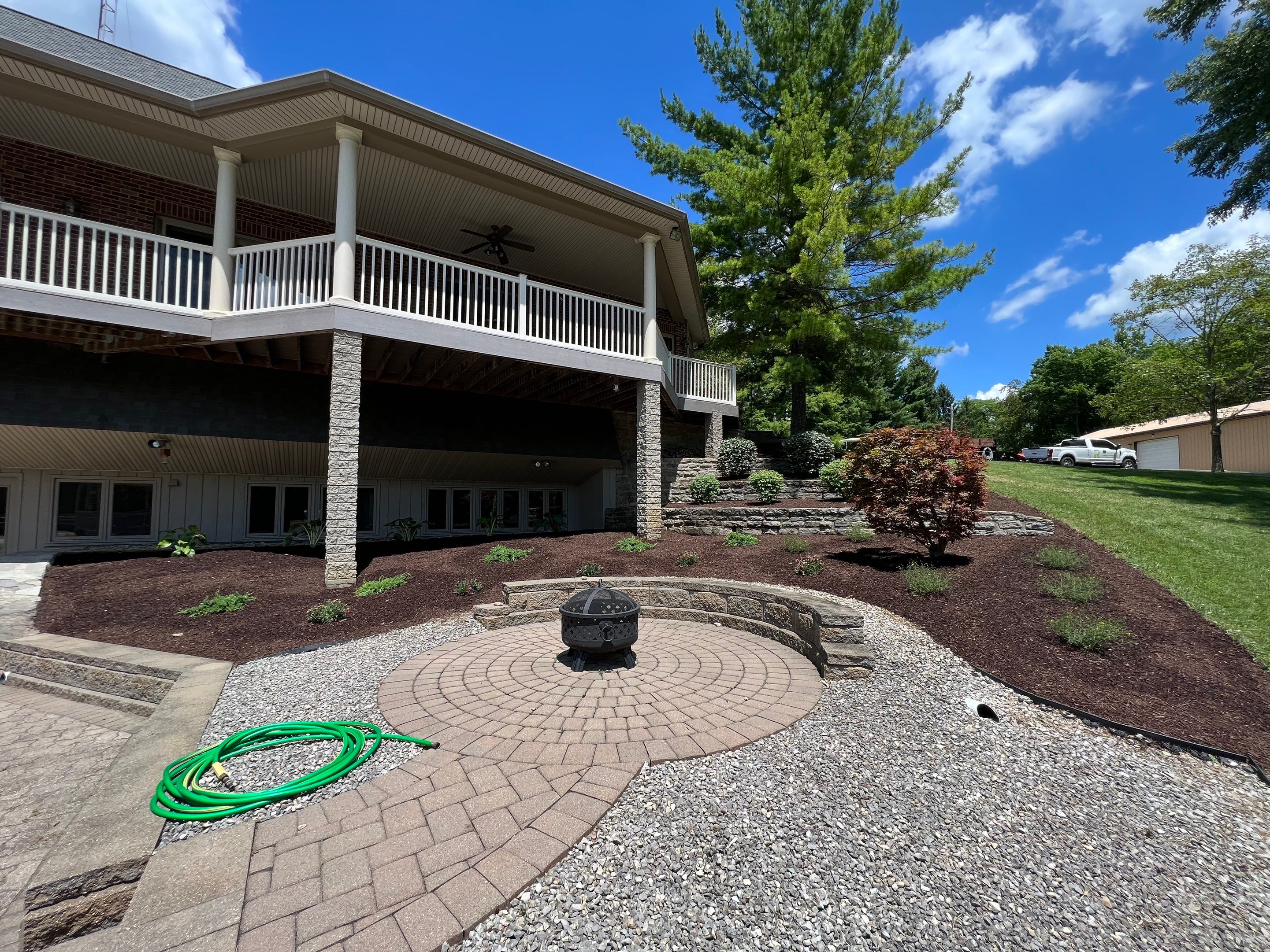 Tear Out, Plant Install & Mulch by Reisenberg’s Lawn & Landscape, LLC