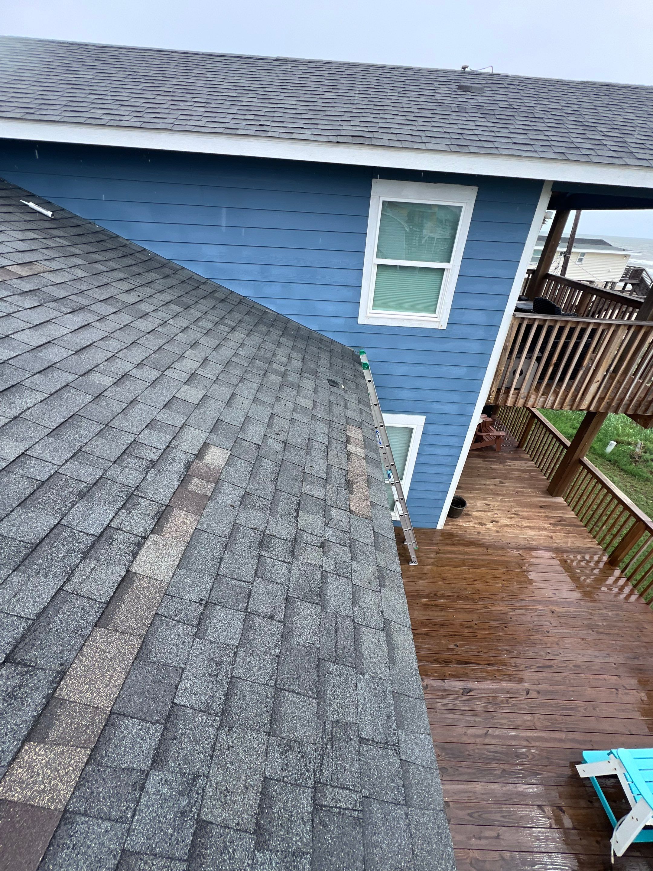 Hail Damage using Owen's Corning Duration (Lifetime) Shingles by Roof Repair Company
