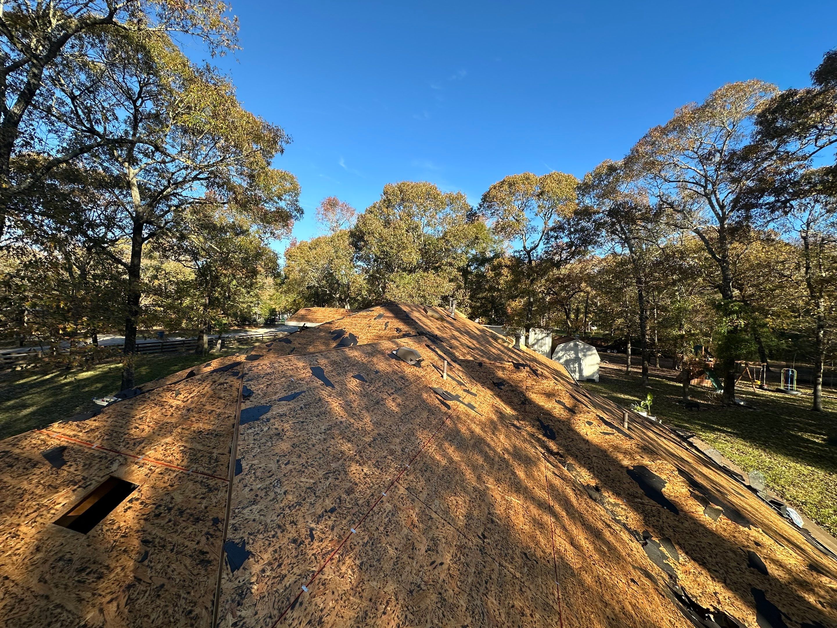 Residential Roofing Installation using GAF Timberline HDZ in Montgomery by Core Four Roofing