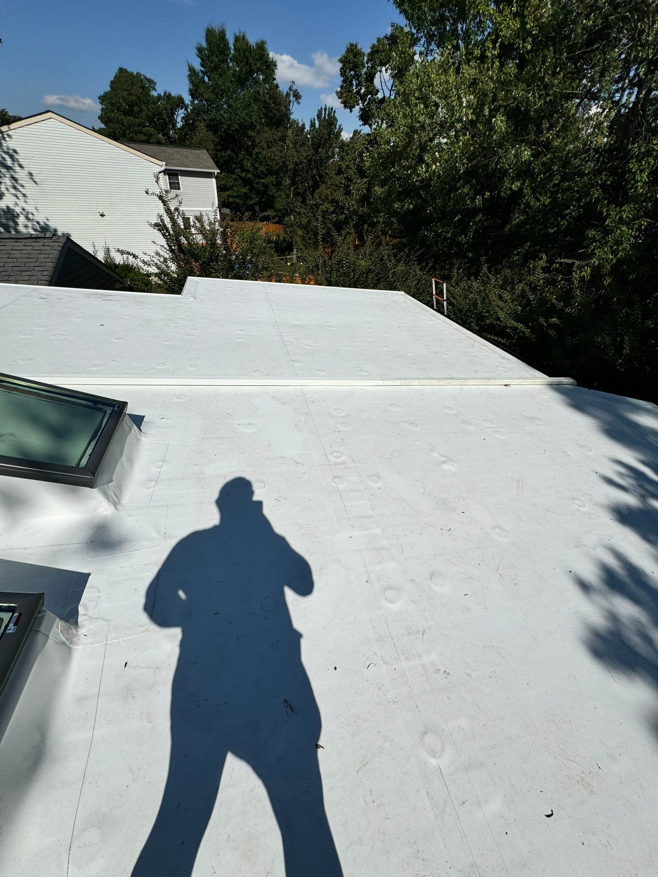 Alexandria: Residential Flat Roof Replacement with MuleHide TPO by RM Banning, Inc.
