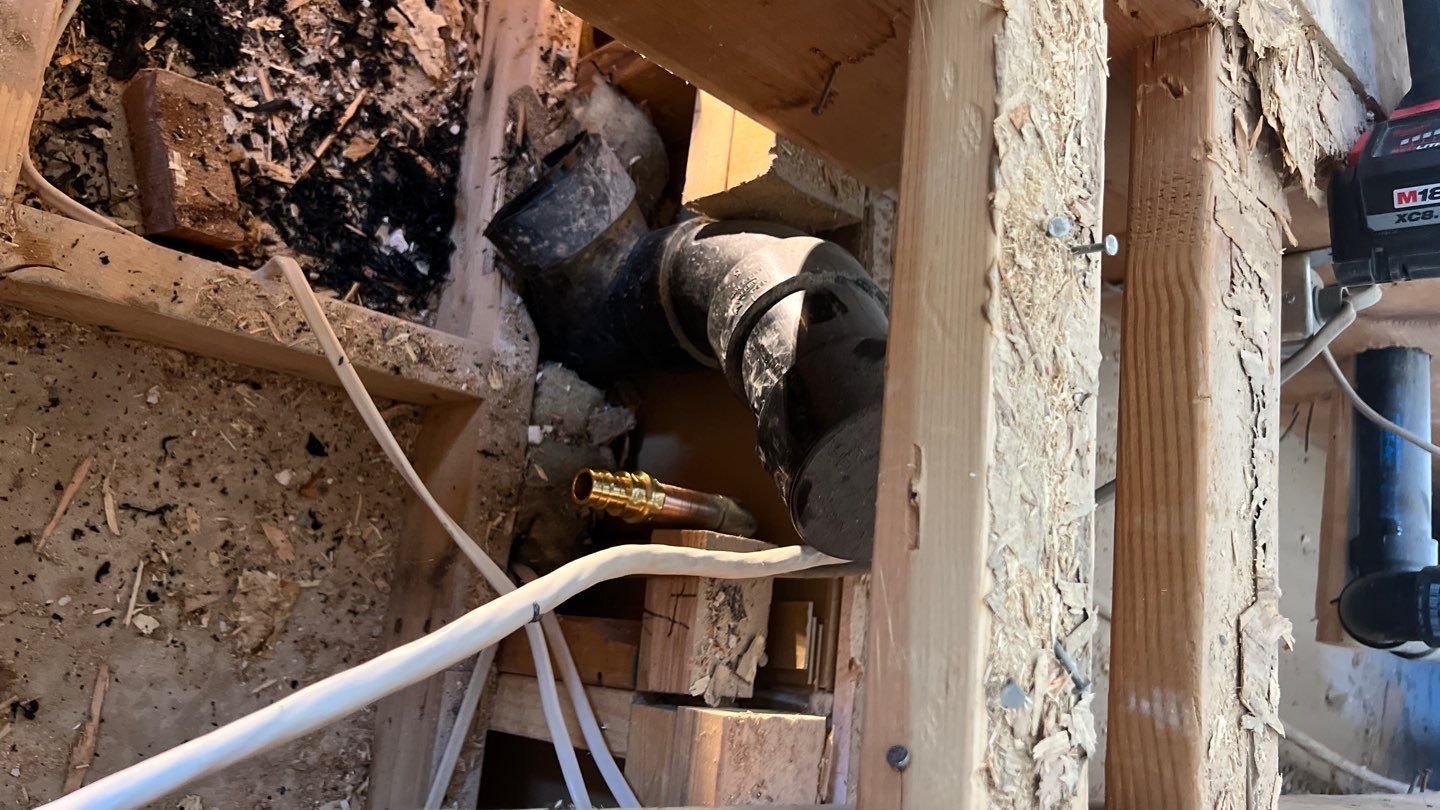 Two Bathroom Remodel  by Plumbing Connect Systems LLC