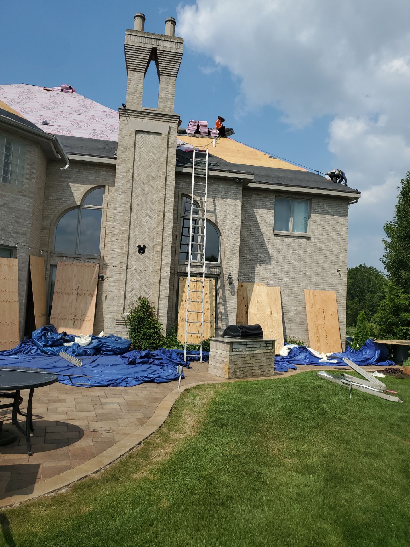 OC Duration Driftwood Shingles / New Gutters by A-Abel Roofing, Inc.