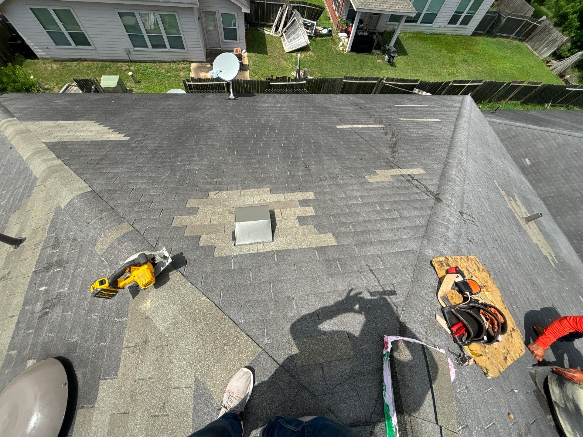 Residential Roofing Repair using Owen's Corning Duration (Lifetime) Shingles by Roof Repair Company