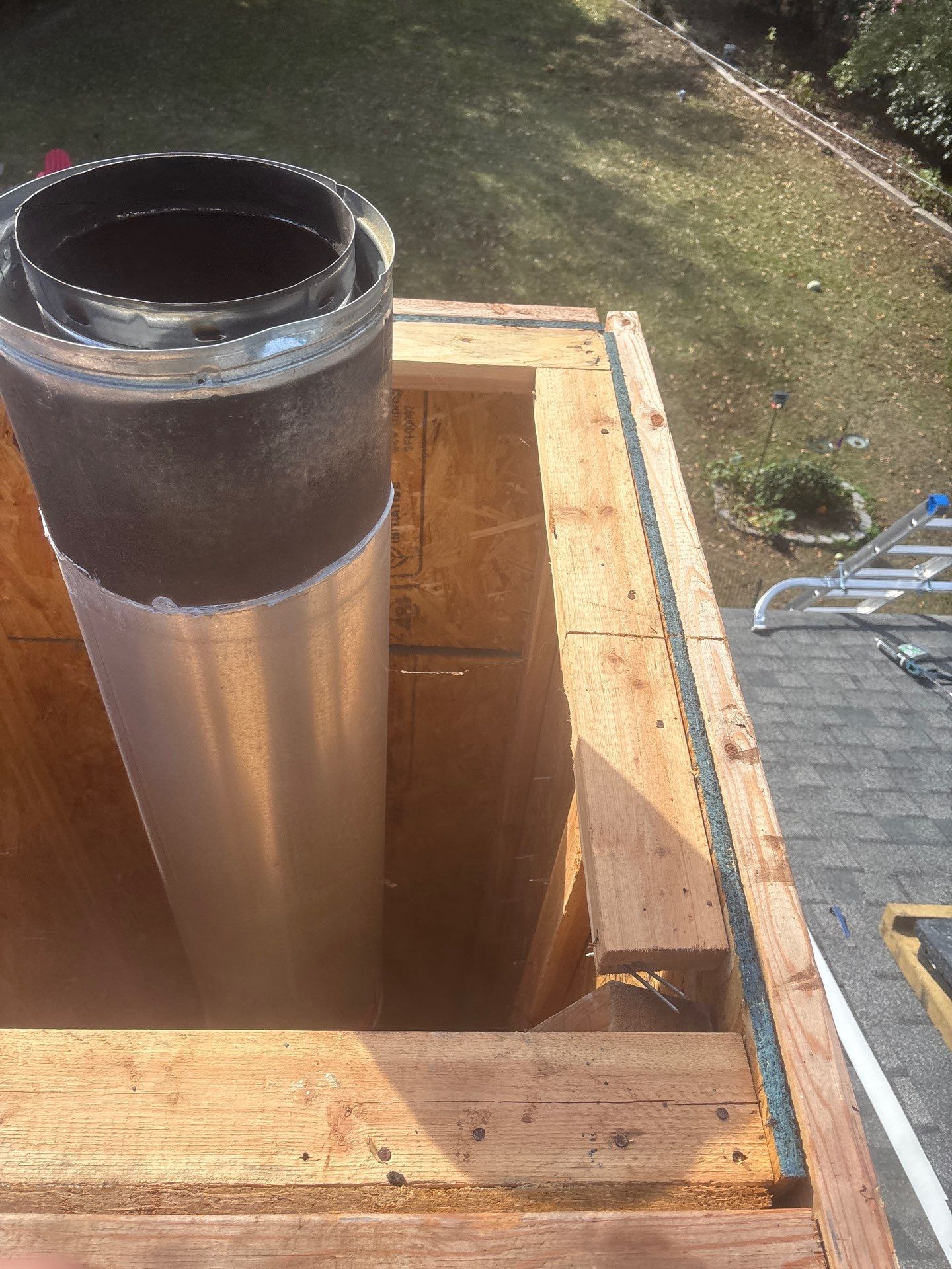 Chase Cover, Cap, Panel Liner by Premier Chimney and Roofing