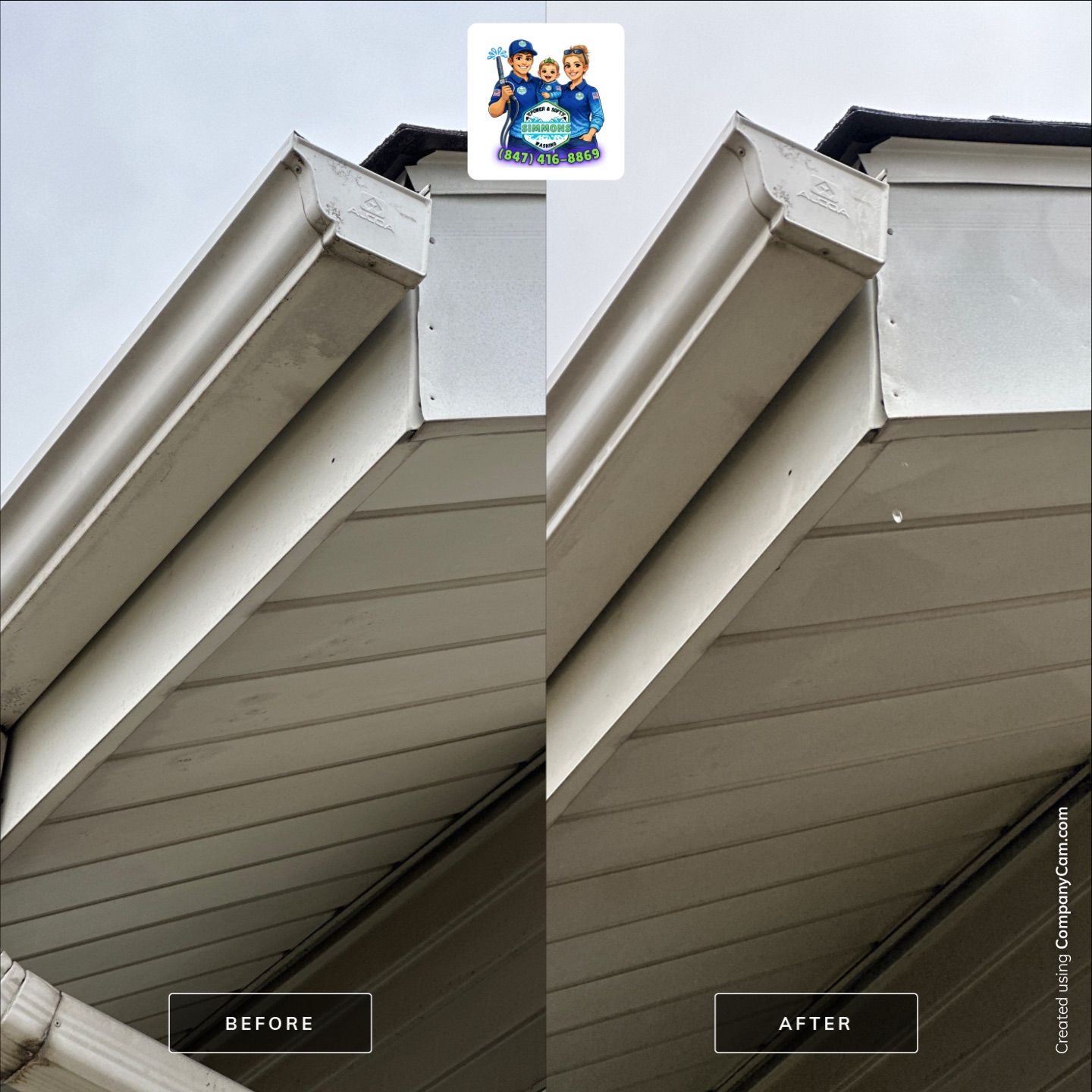 Project in Hinsdale by Simmons Power & Soft Washing