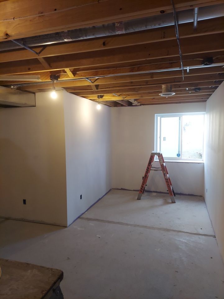 Basement Remodel by Ivy Lea Construction