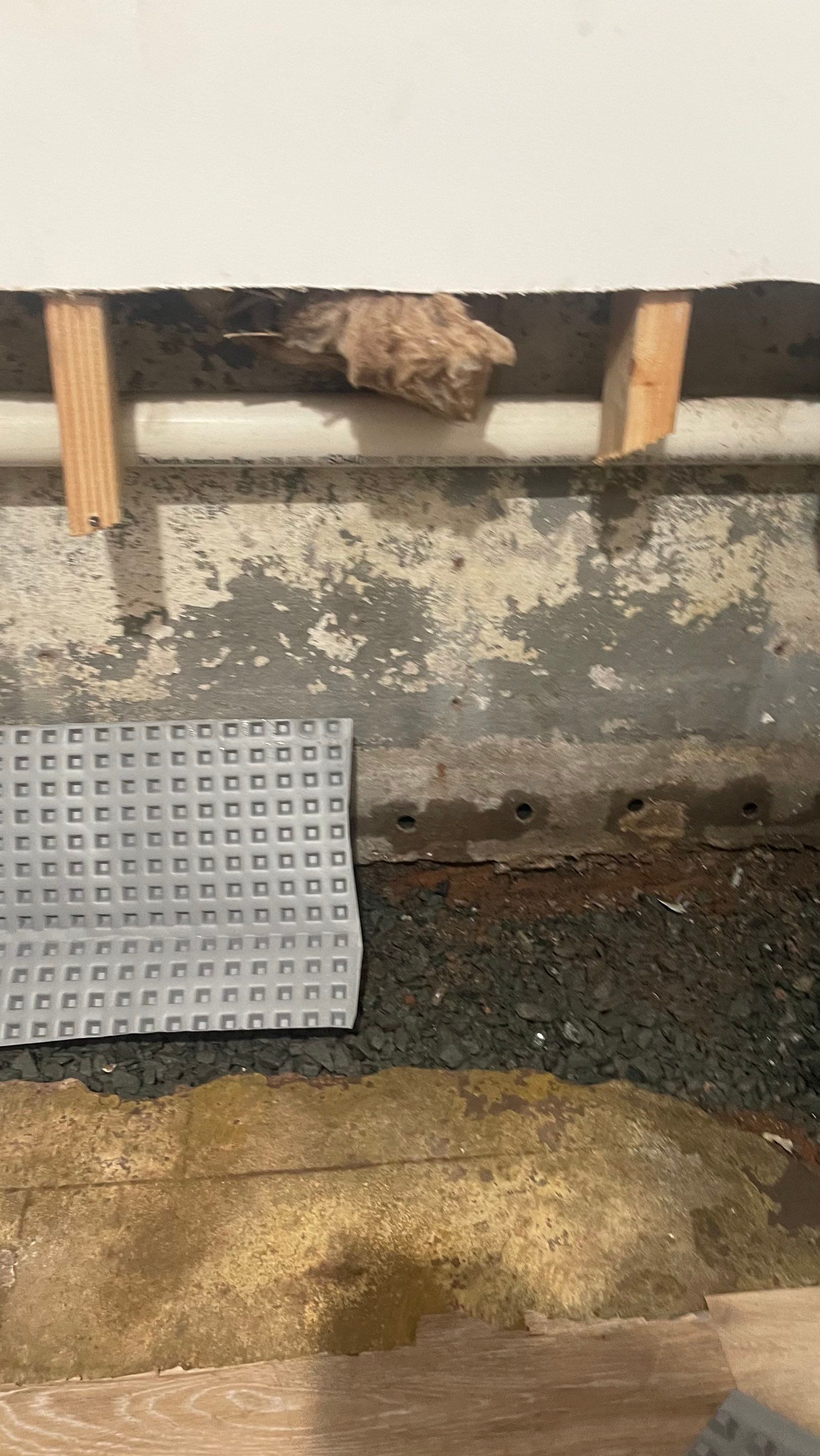 Interior French Drain Job in Lyndhurst, NJ by Pure Service Pro, LLC 