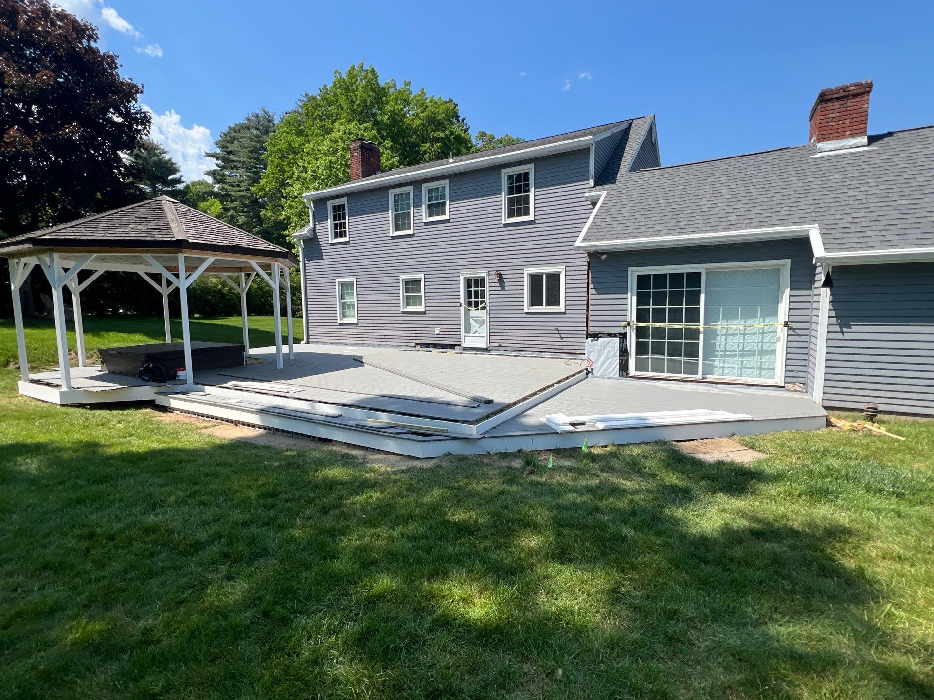 Deck Repair using Trex Select Decking by Chagnon Building & Remodeling LLC