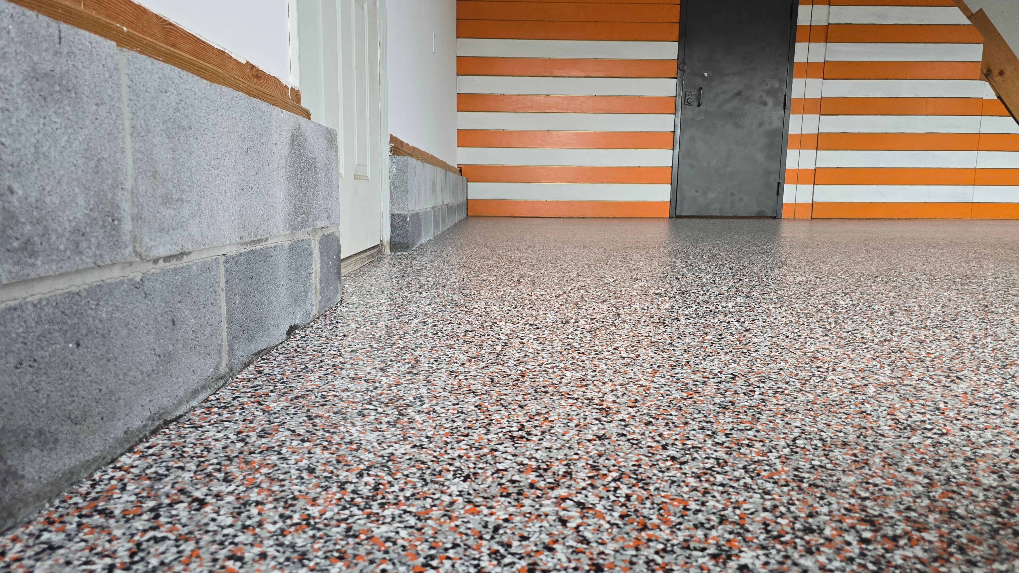 Two garages completed using Hog and Morel  by Elite Floor Solutions