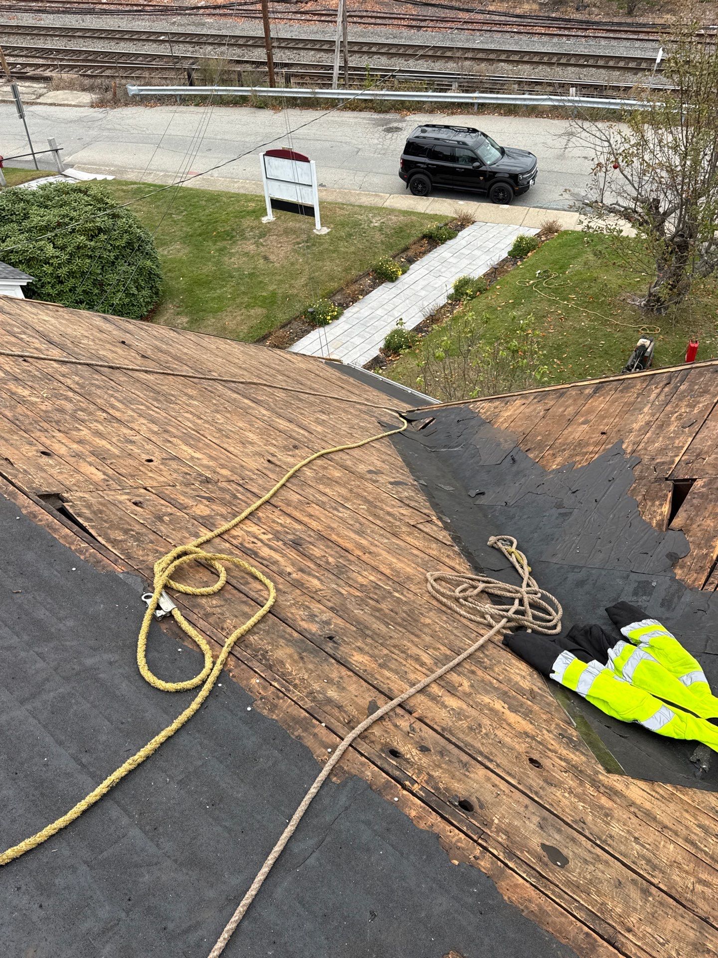 Ayer Church Complete Roof with Code-Compliant Overlay & Dual Chimney Restoration by Mighty Dog Roofing of Greater Middlesex County
