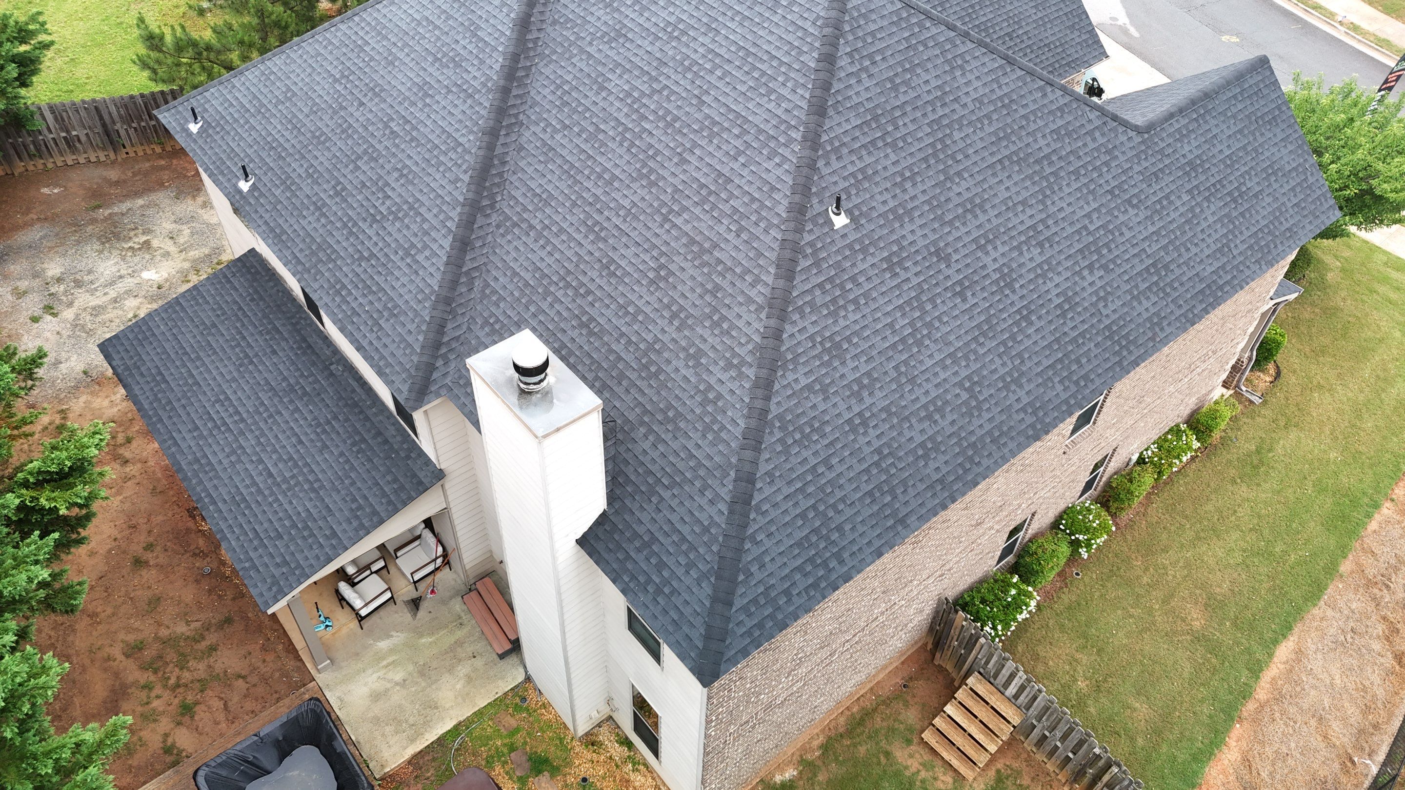 Brookridge Dr Flowery Branch Roof Replacement by Dom Roofing & Restoration