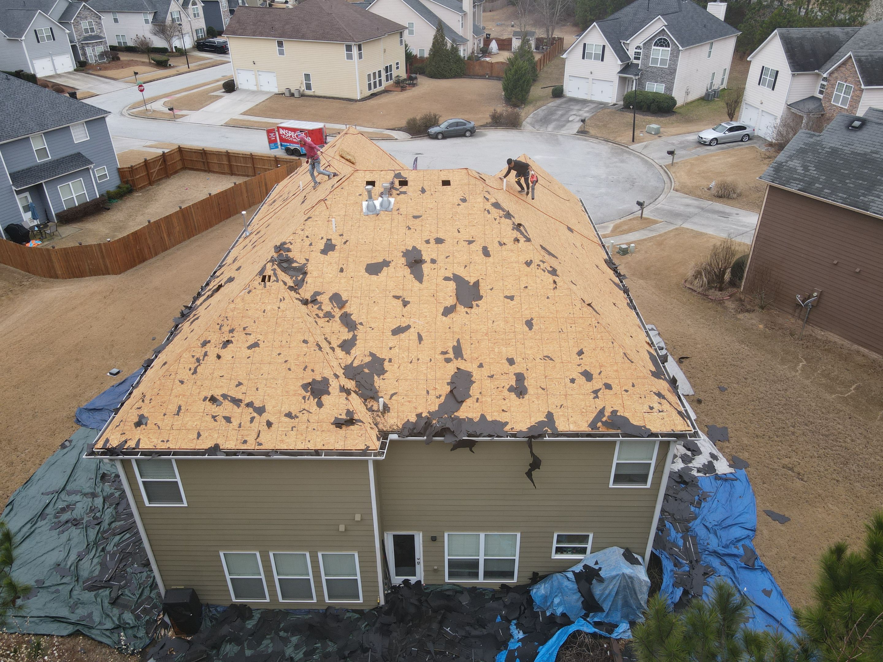 Duration TruDef Quarry Gray Residential Roofing Installation by Inspector Roofing and Restoration