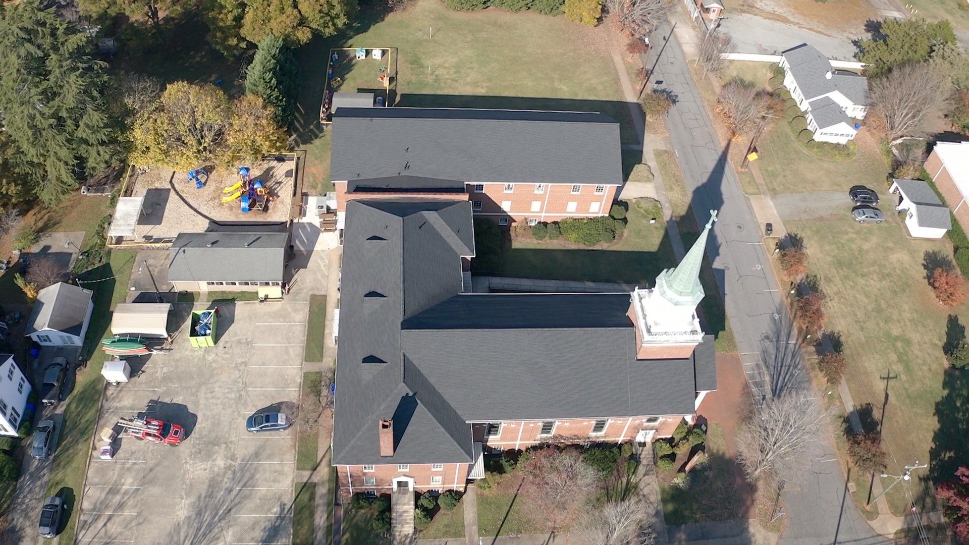 Mebane United Methodist Church by Just In Time Roofing and Restoration