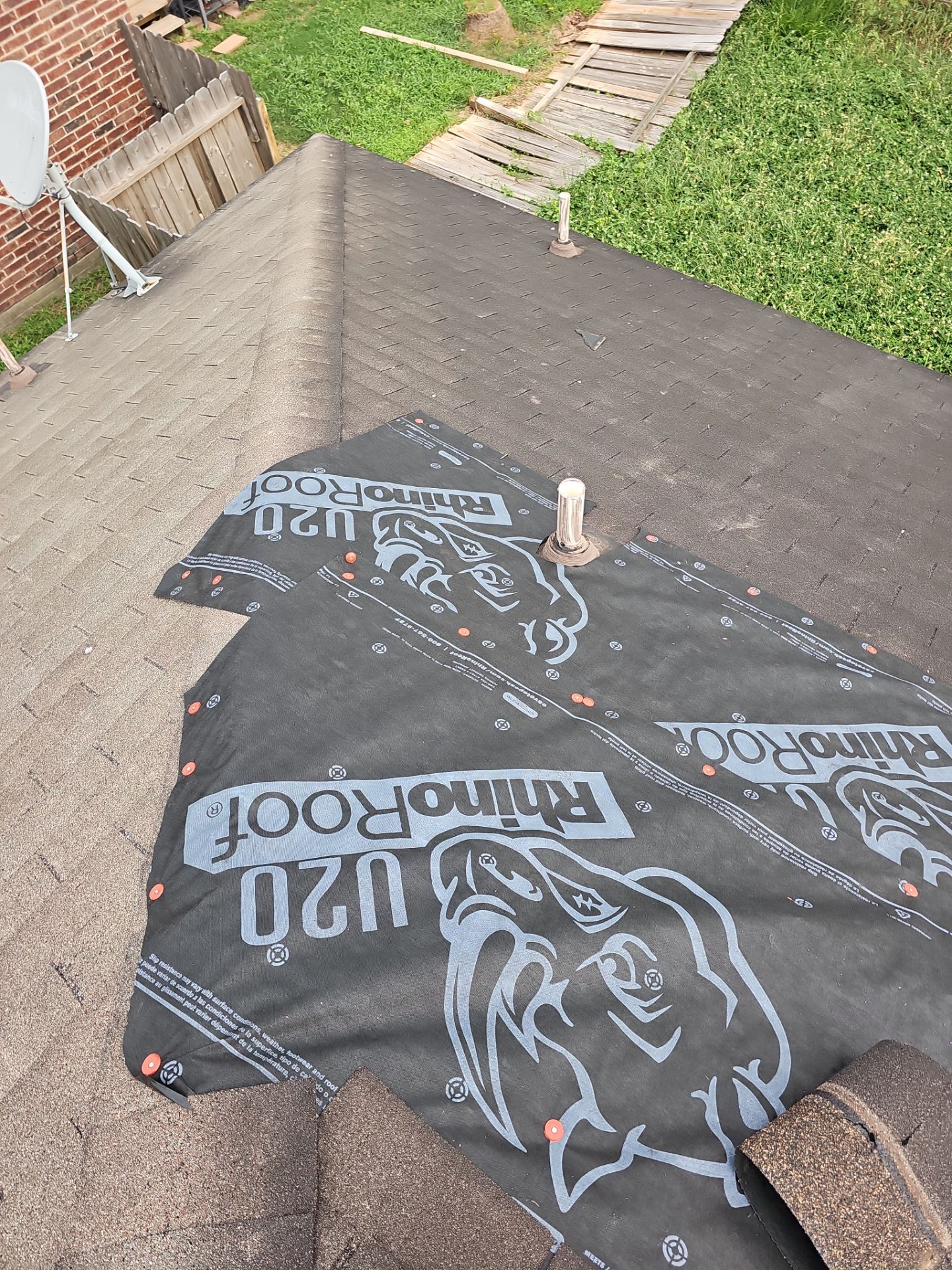 Residential Roofing Repair using Owen's Corning Duration (Lifetime) Shingles by Roof Repair Company
